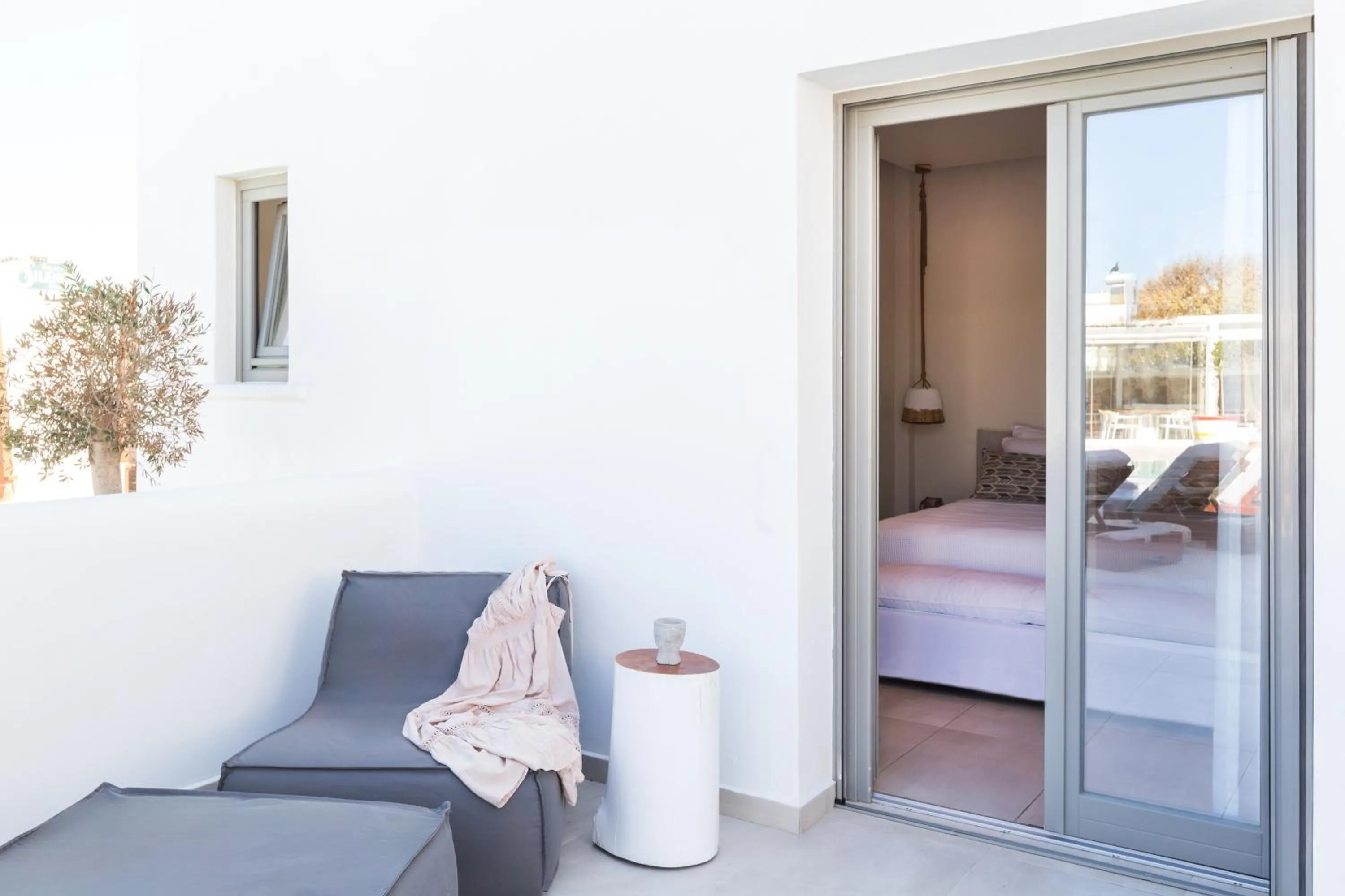 Balcony/Terrace in 18 Grapes Hotel