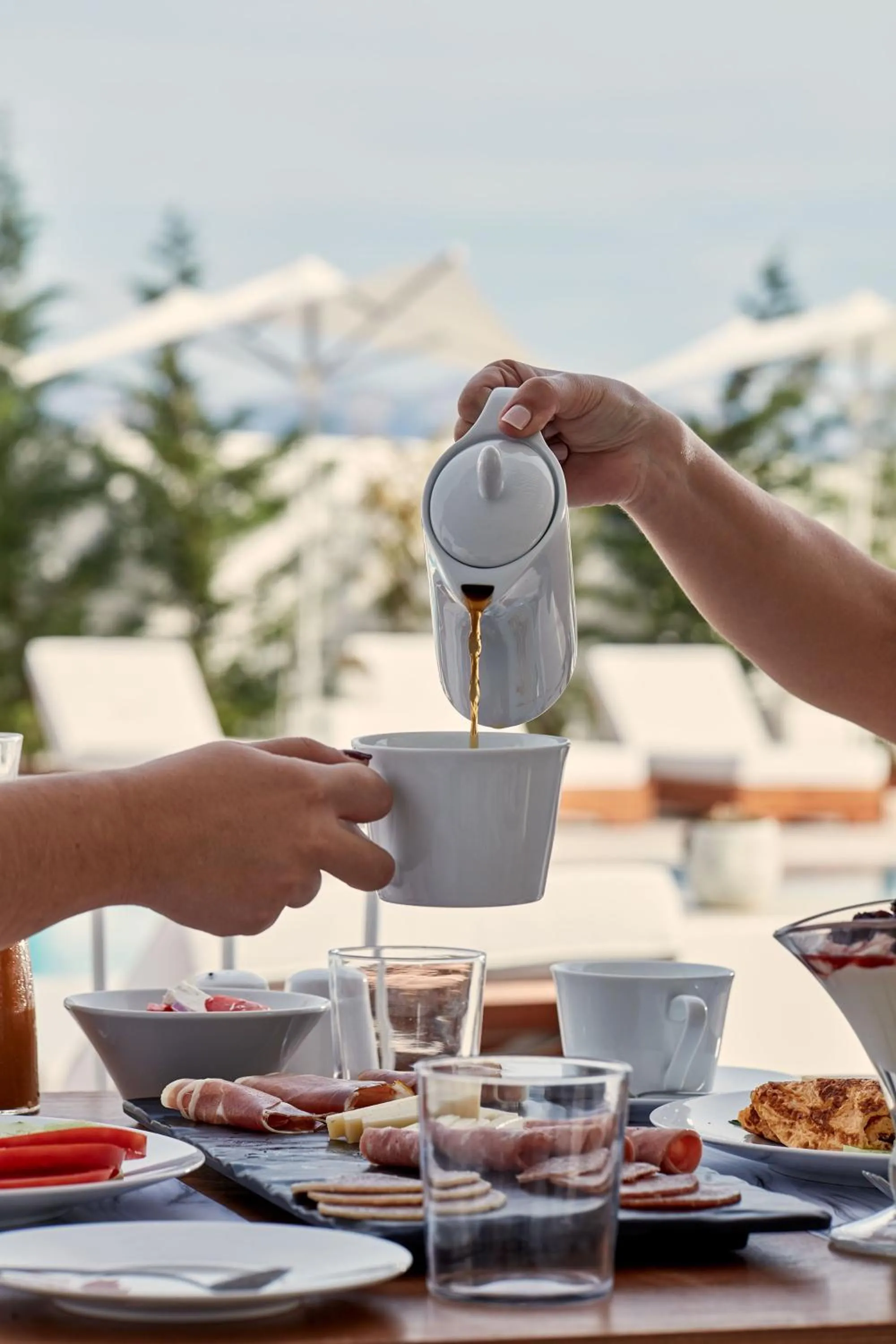 Breakfast in 18 Grapes Hotel