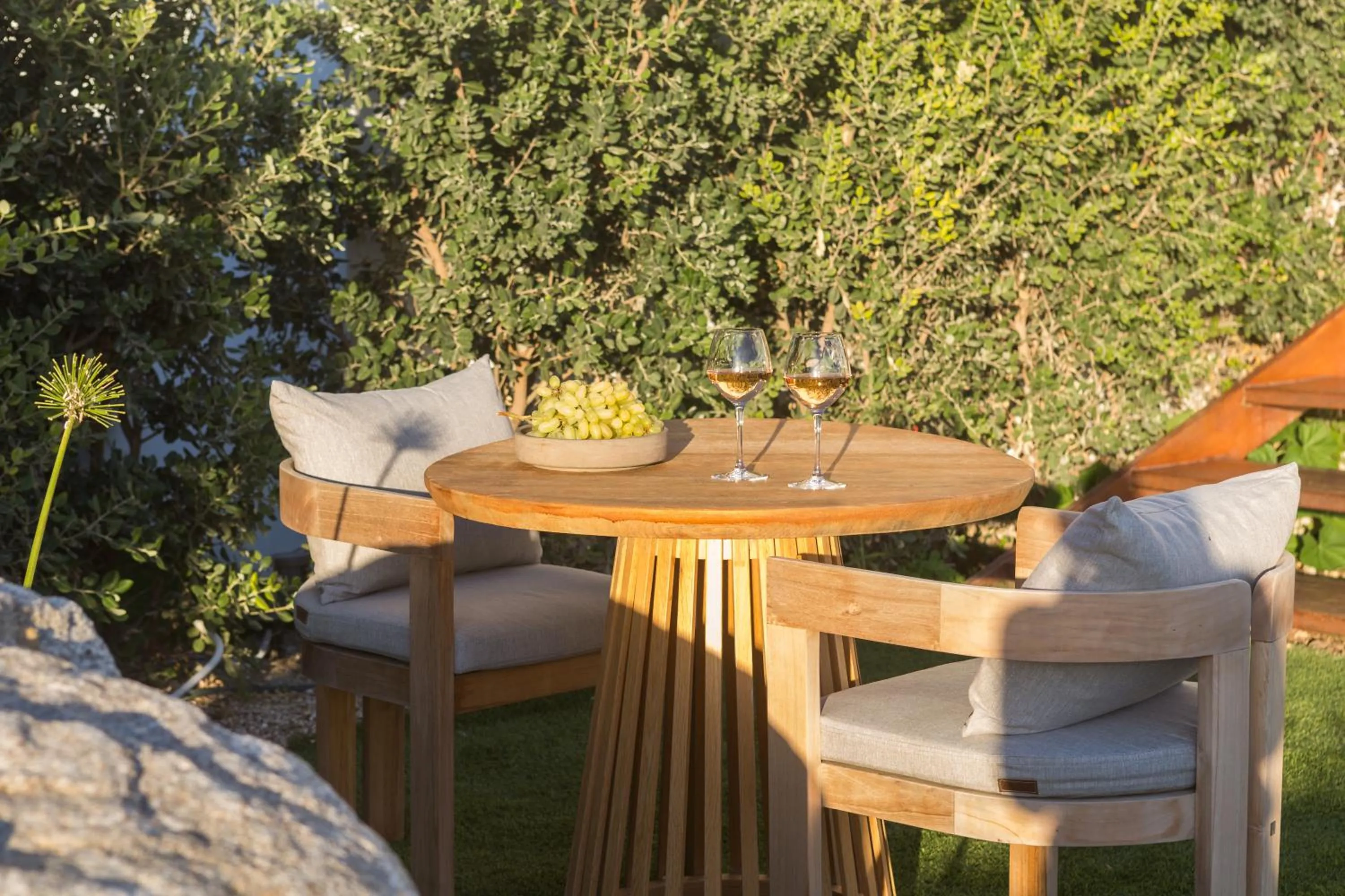 Garden in 18 Grapes Hotel