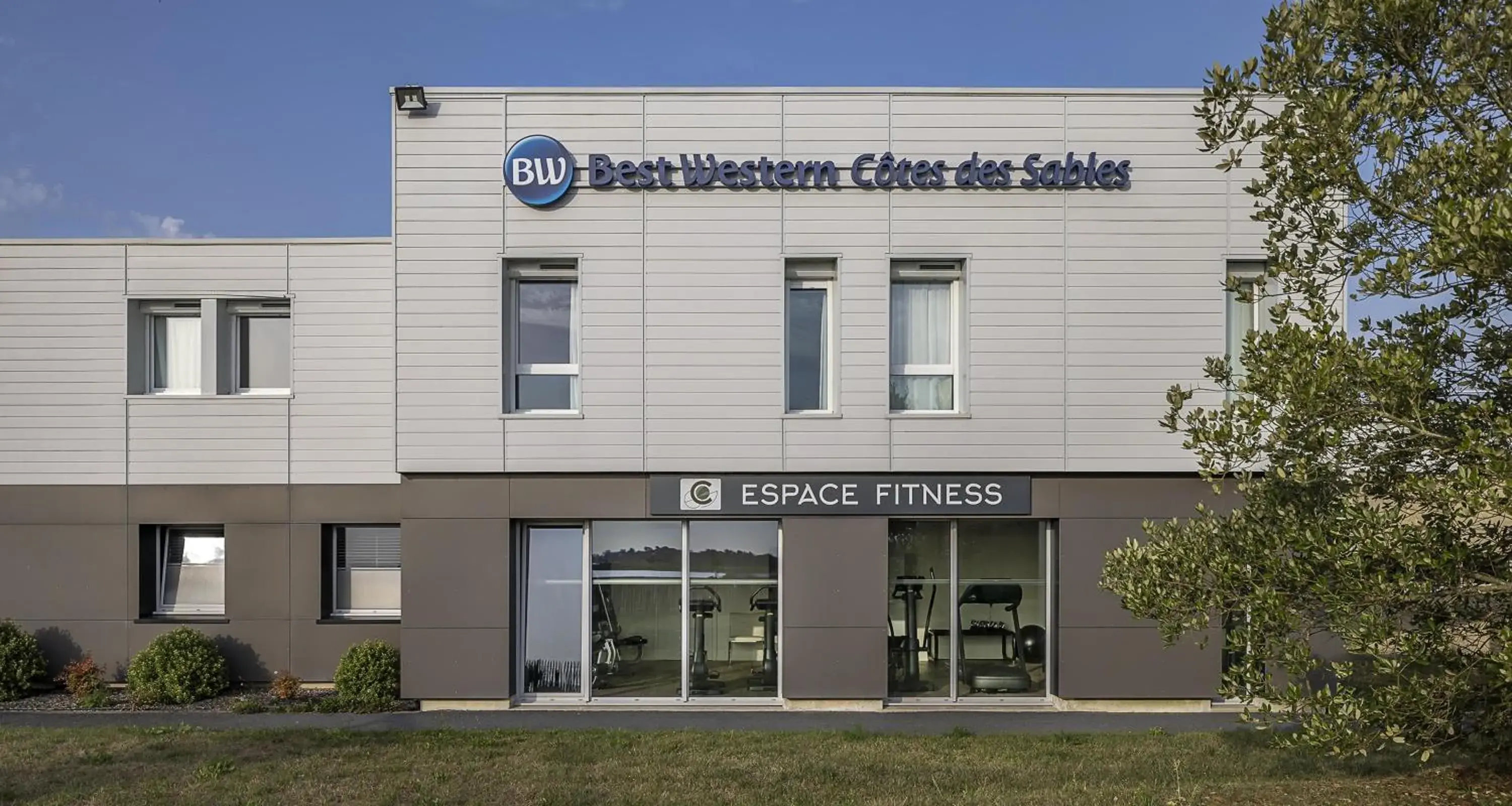 Property building in Best Western Côte des Sables Plouescat Property building in Best Western Côte des Sables Plouescat
