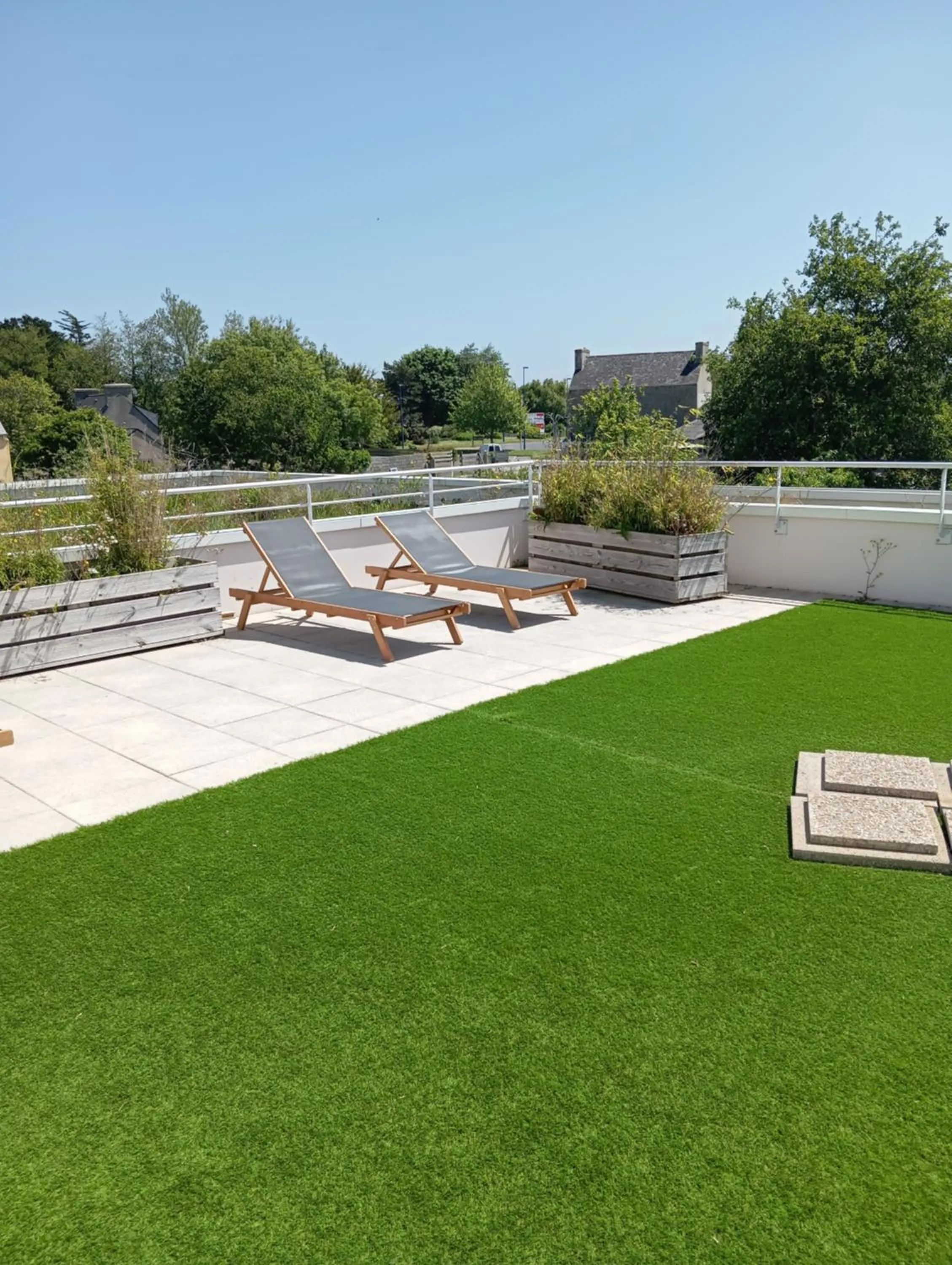 Natural landscape in Best Western Côte des Sables Plouescat