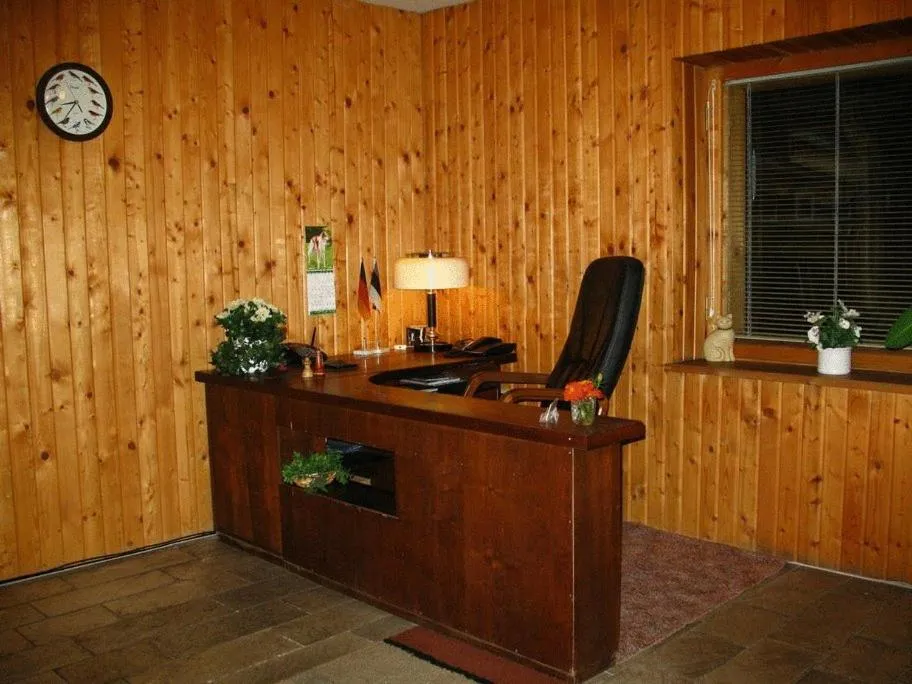 Lobby or reception in Nepi Hotell