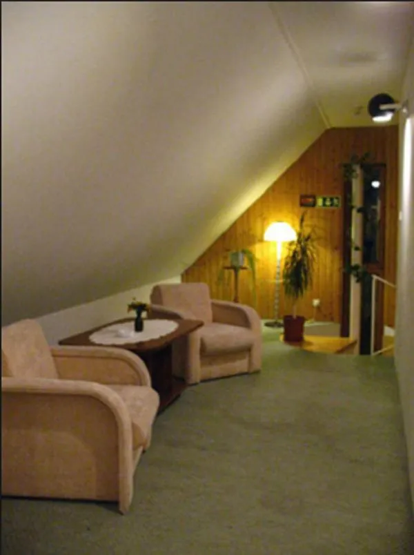 Seating area in Nepi Hotell