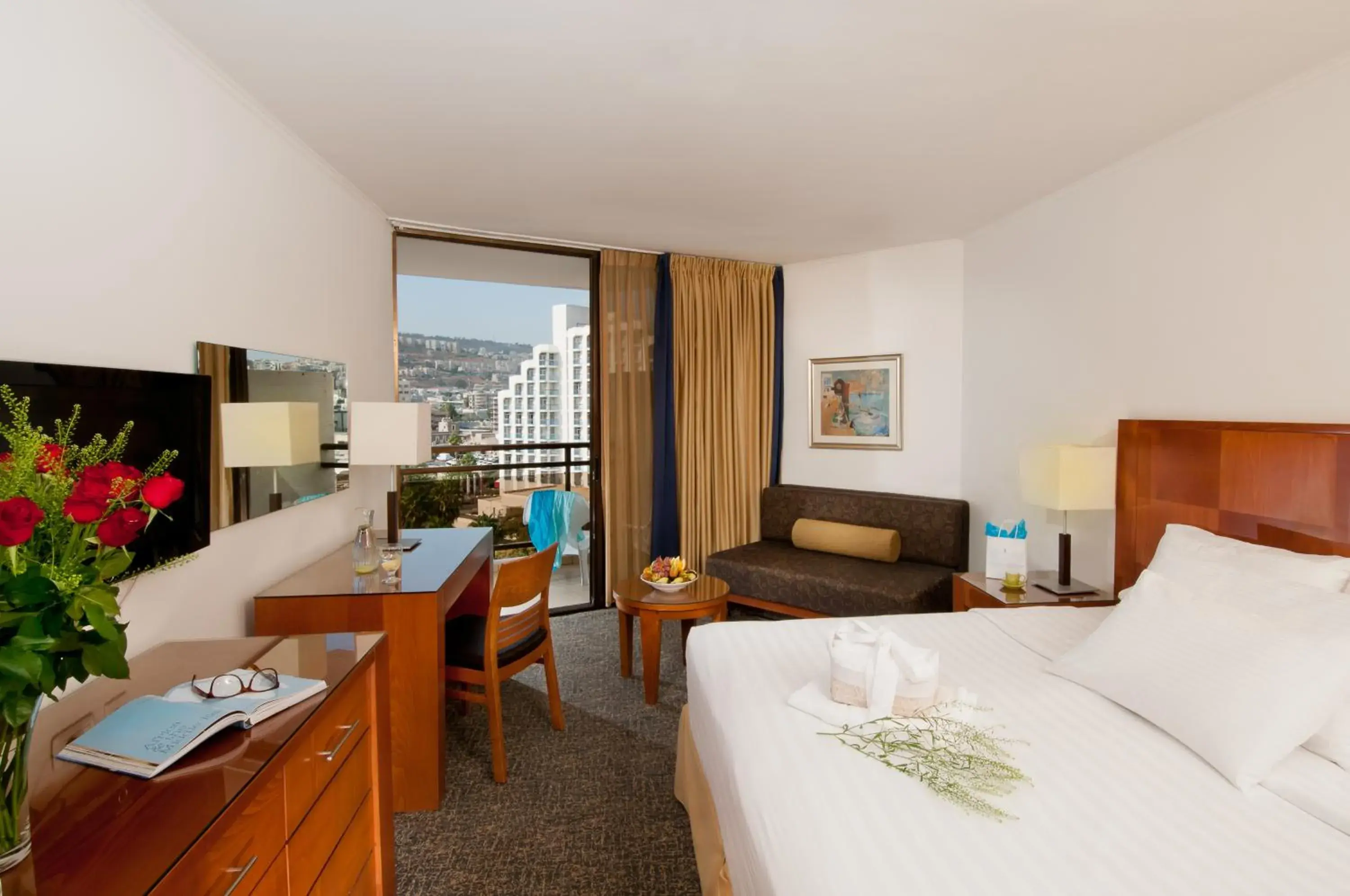 Deluxe Family Room with Lake View (2 Adults + 1 Child) in Leonardo Plaza Hotel Tiberias Deluxe Family Room with Lake View (2 Adults + 1 Child) in Leonardo Plaza Hotel Tiberias