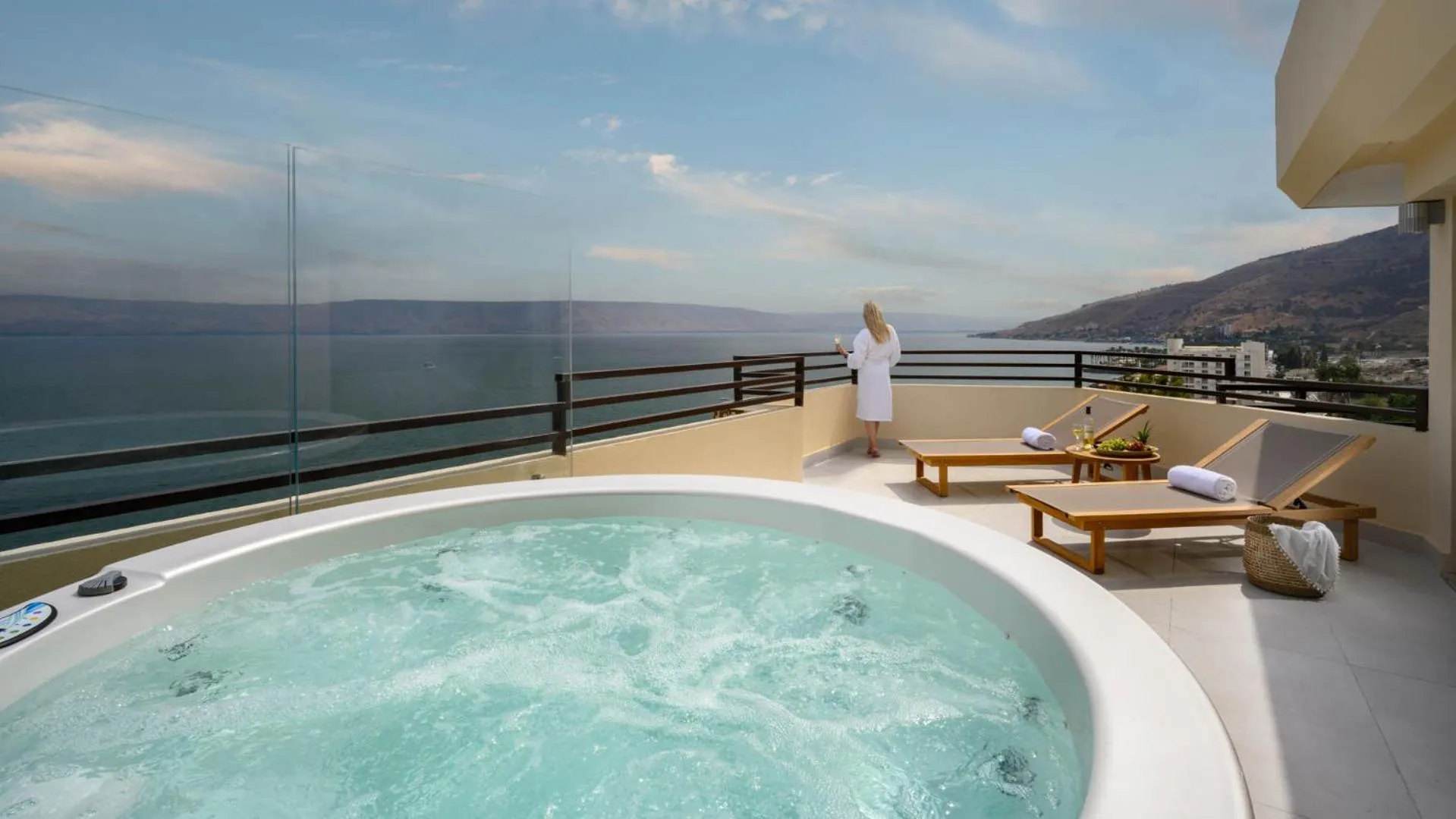 Balcony/Terrace in Leonardo Plaza Hotel Tiberias