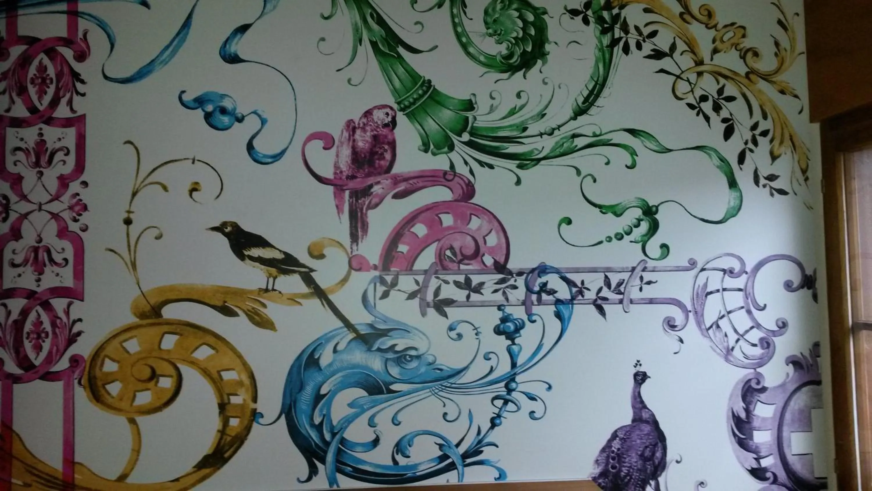 Decorative detail in Hotel Bären