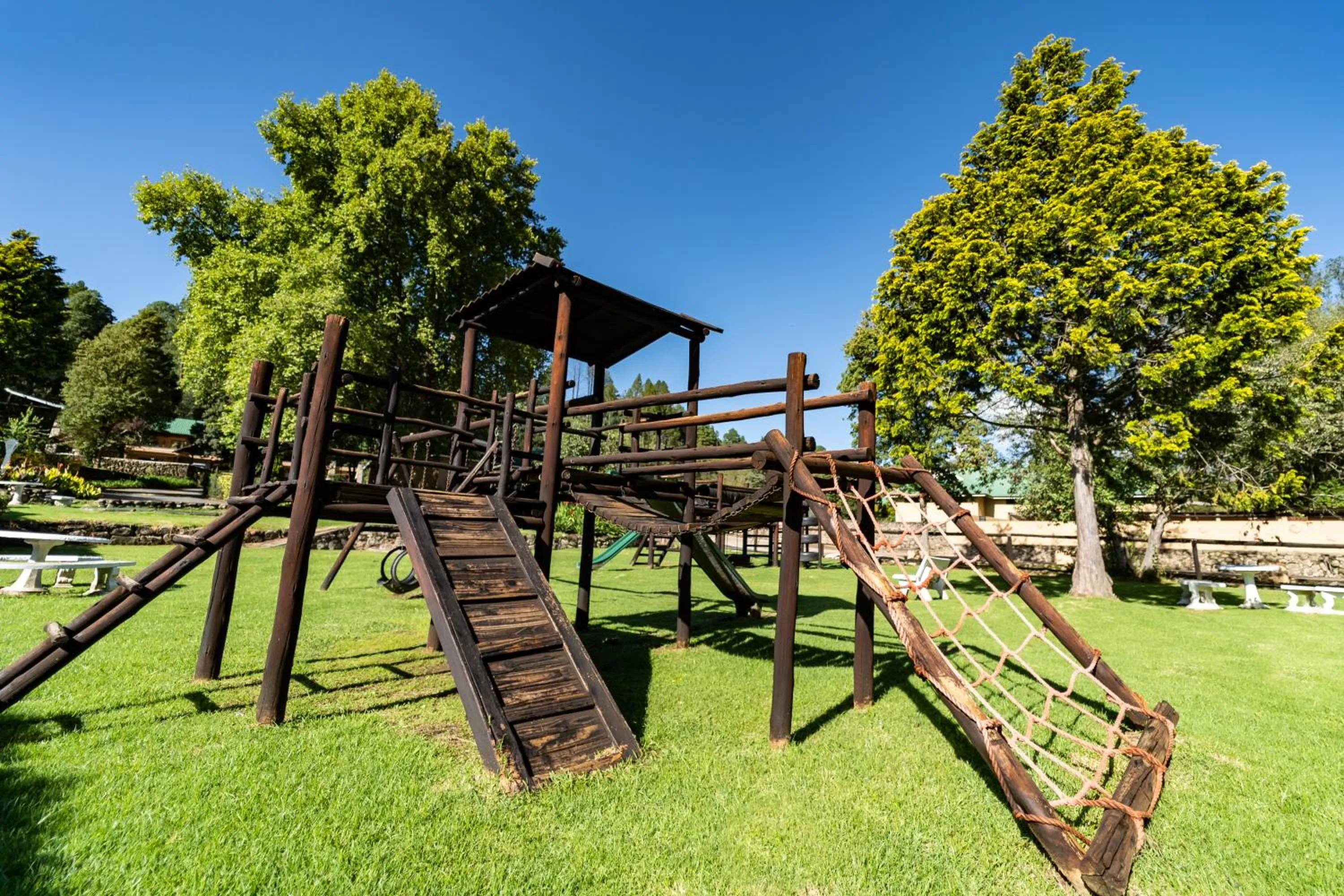 Children play ground in Gooderson Drakensberg Gardens Golf & Spa Resort