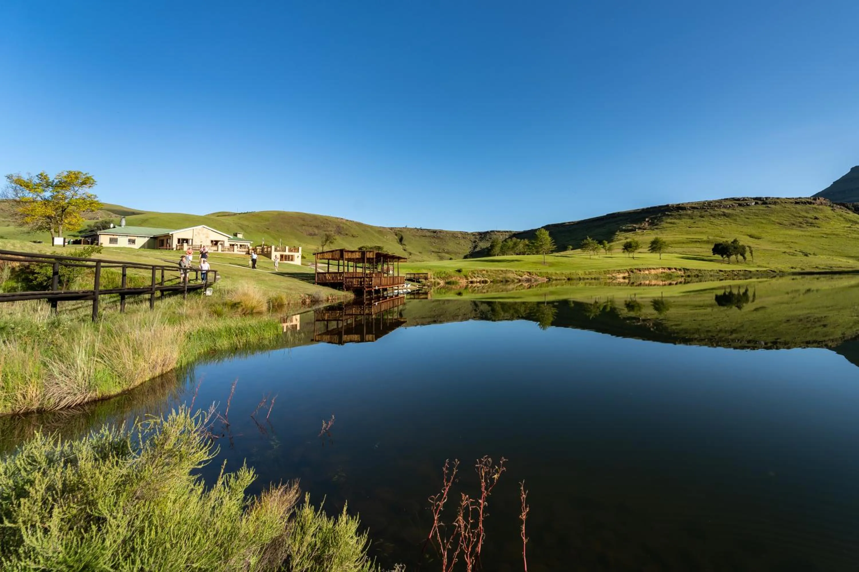 Natural landscape in Gooderson Drakensberg Gardens Golf & Spa Resort
