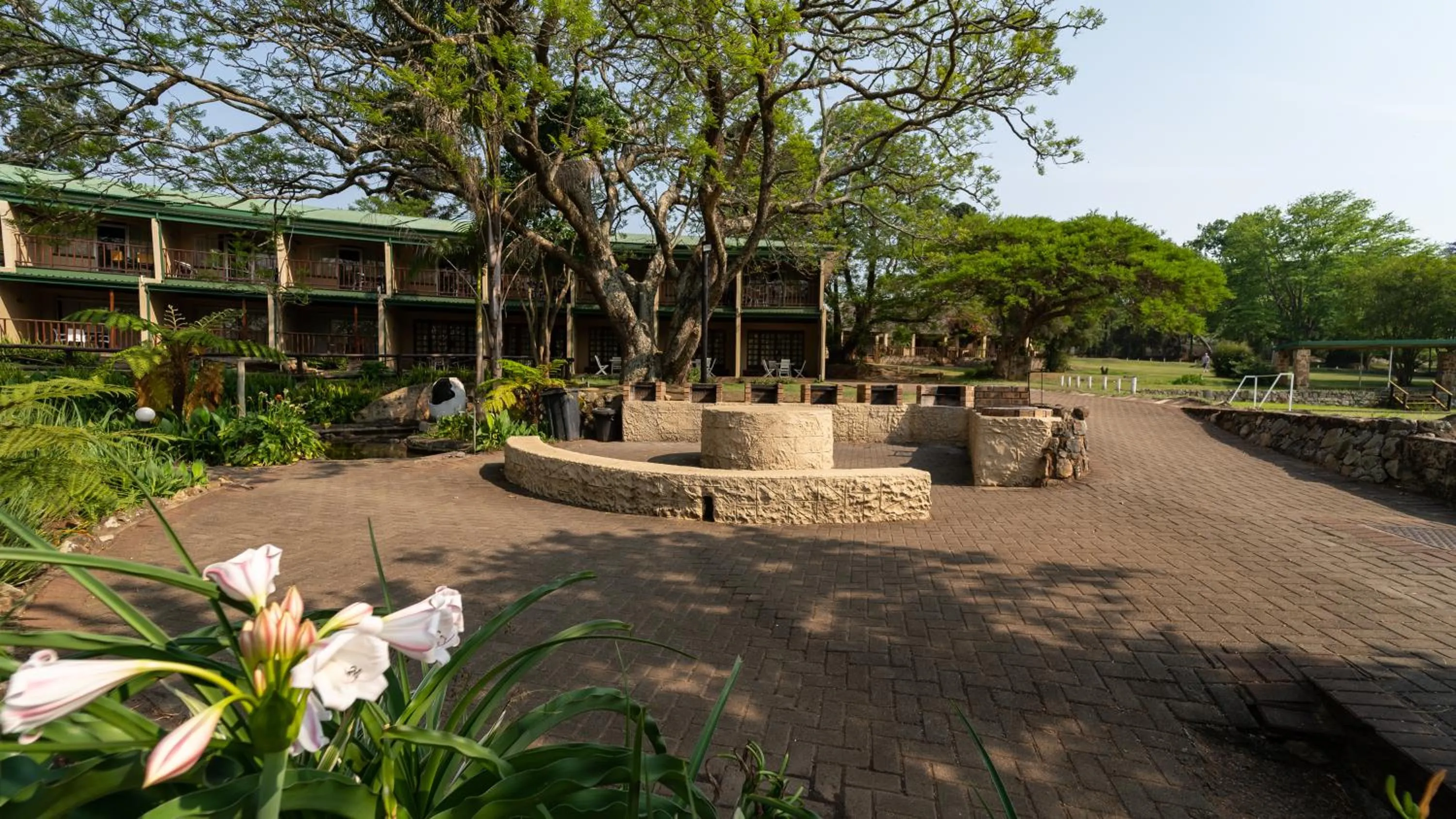 BBQ facilities in Gooderson Natal Spa Hot Springs Resort