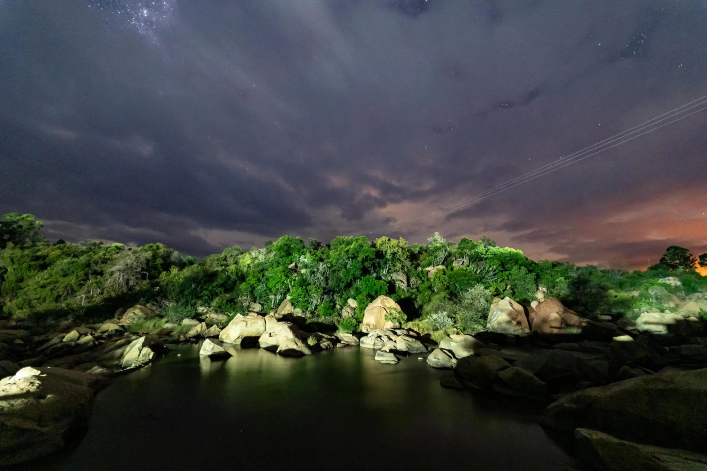 Natural landscape in Gooderson Natal Spa Hot Springs Resort