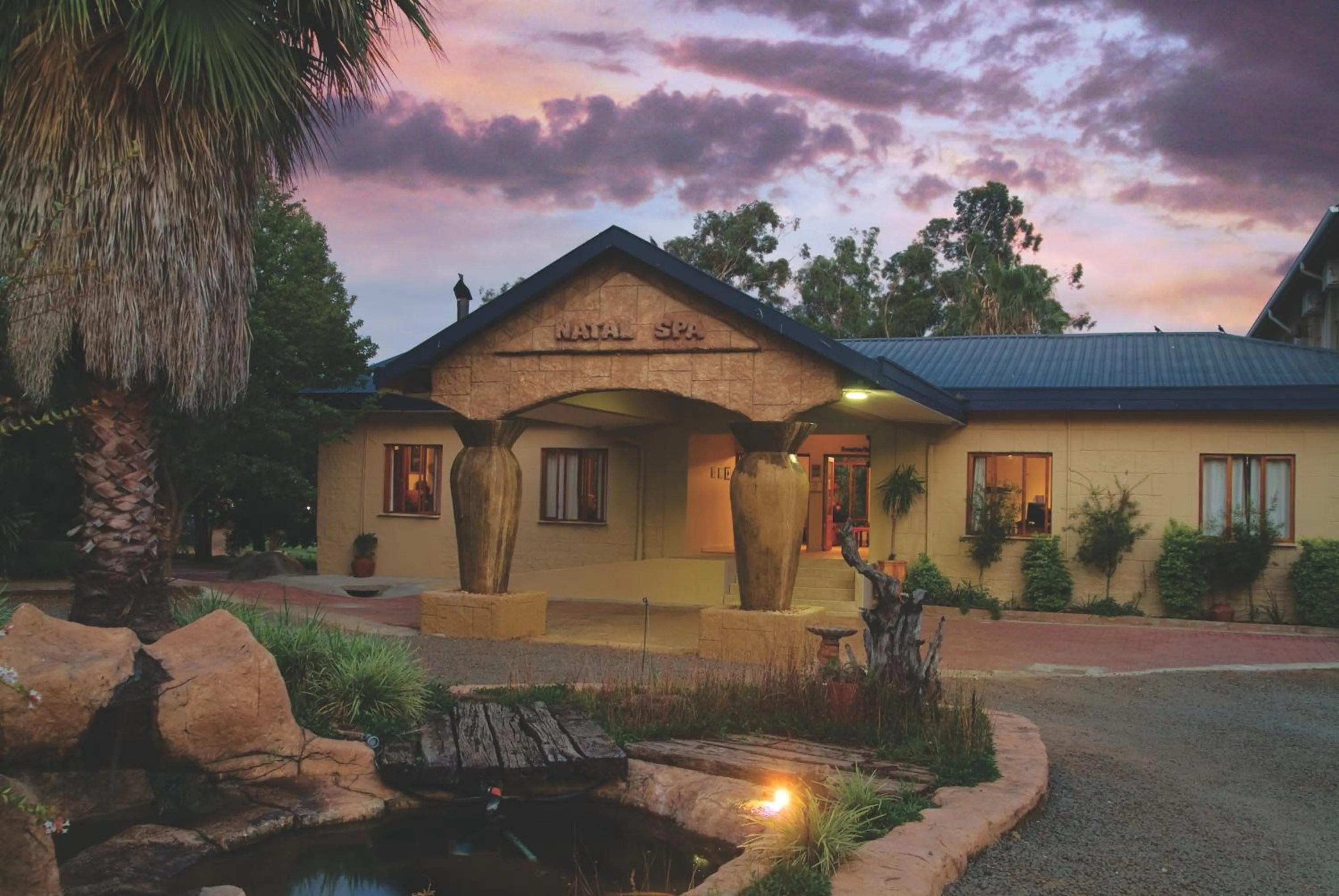 Property building in Gooderson Natal Spa Hot Springs Resort