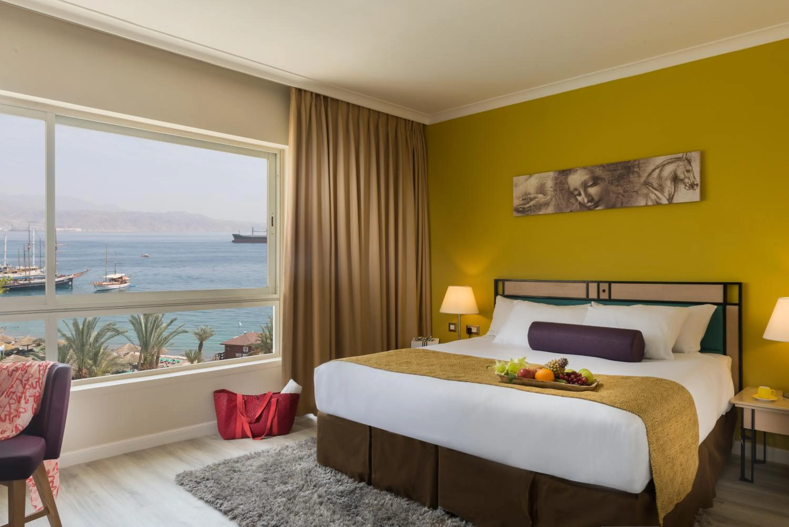 Bedroom, Bed in Leonardo Plaza Hotel Eilat