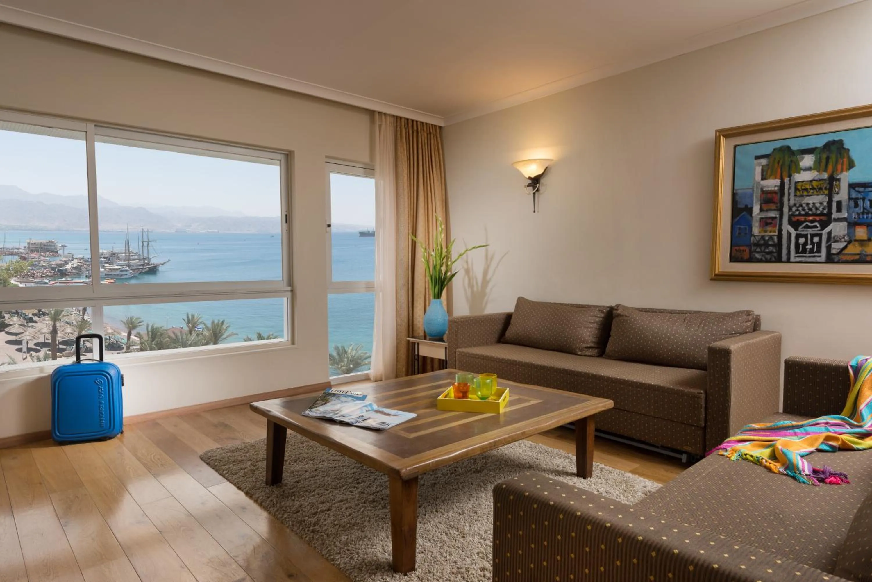 Living room in Leonardo Plaza Hotel Eilat