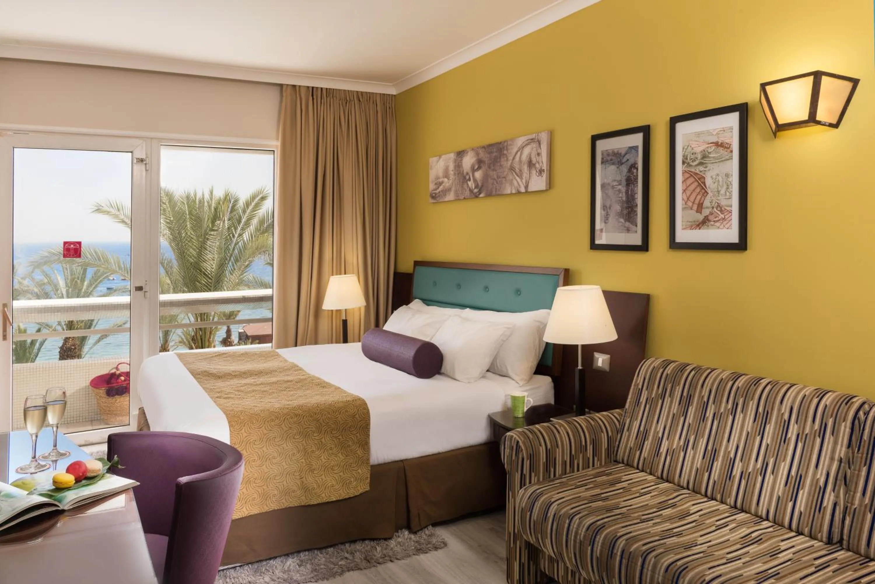 Premium Double or Twin Room with Sea View (2 Adults + 2 Child) in Leonardo Plaza Hotel Eilat