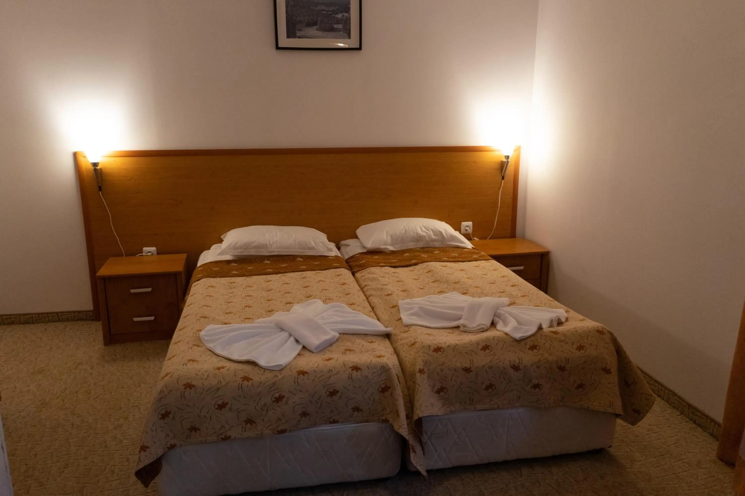 Bed in Villa Ibar