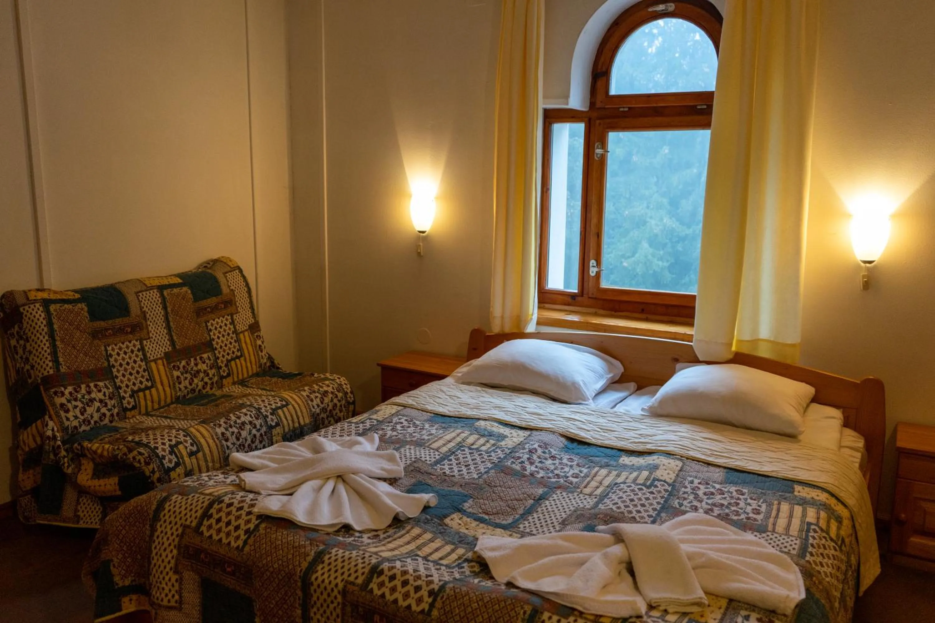 Bed in Villa Ibar