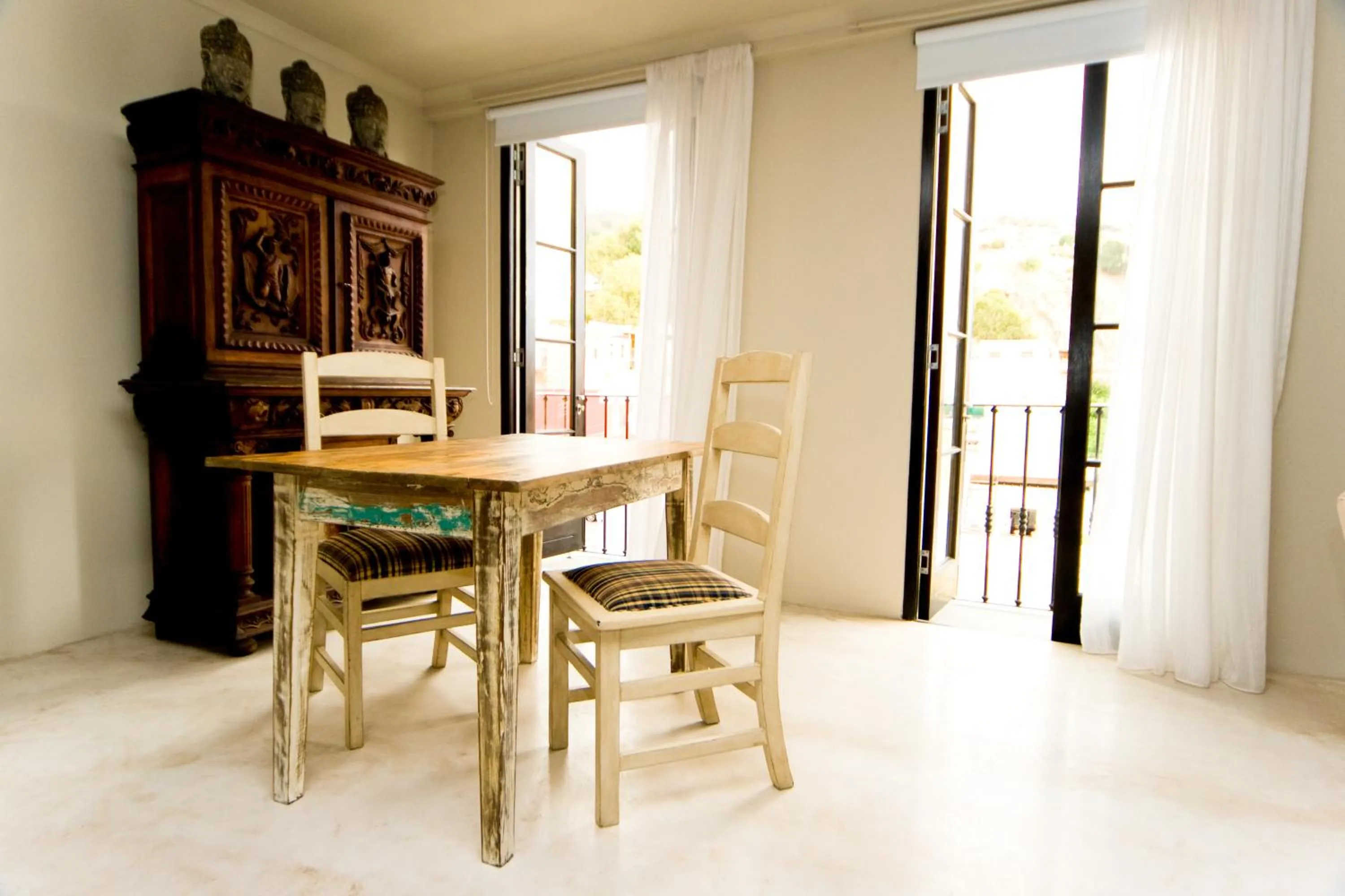 Dining area in Rouge on Rose Boutique Hotel