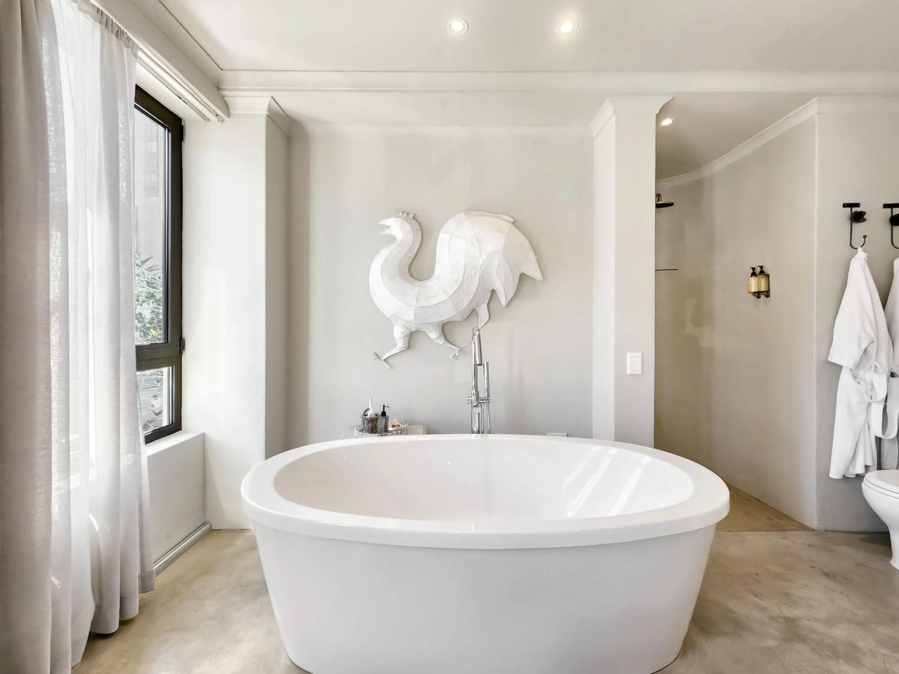 Bathroom in Rouge on Rose Boutique Hotel