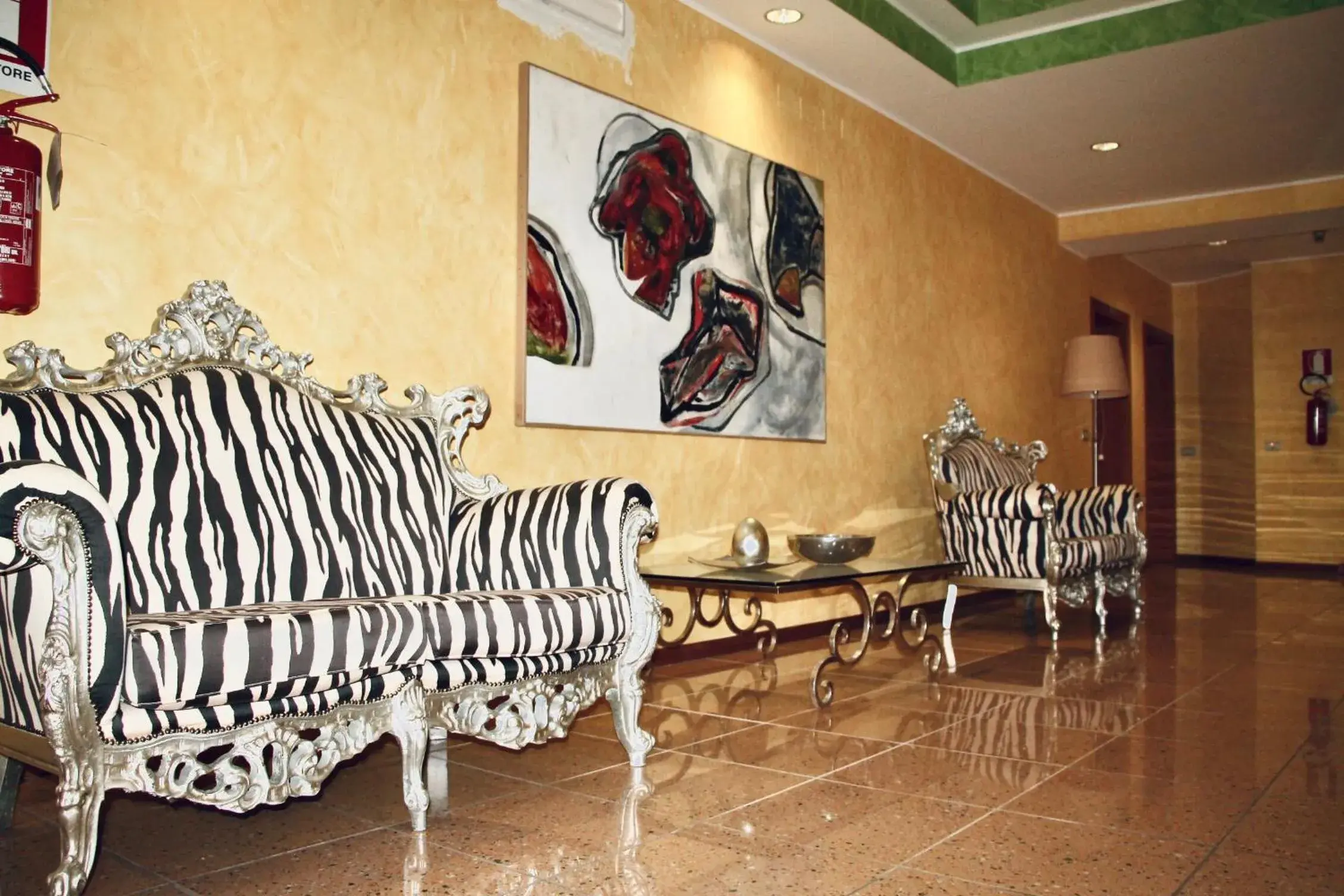 Lobby or reception in Hotel Matteotti Lobby or reception in Hotel Matteotti