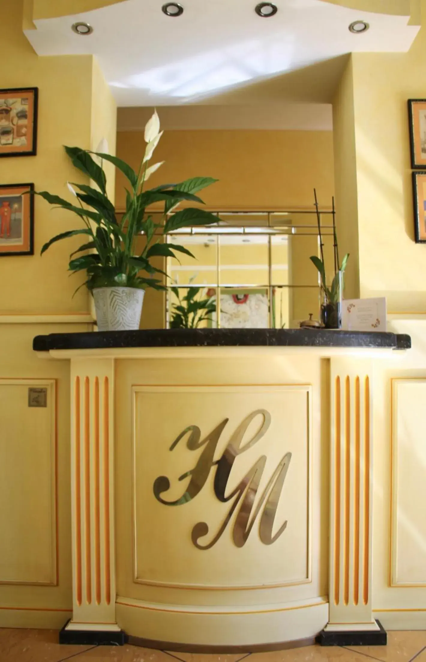 Lobby or reception in Hotel Matteotti Lobby or reception in Hotel Matteotti