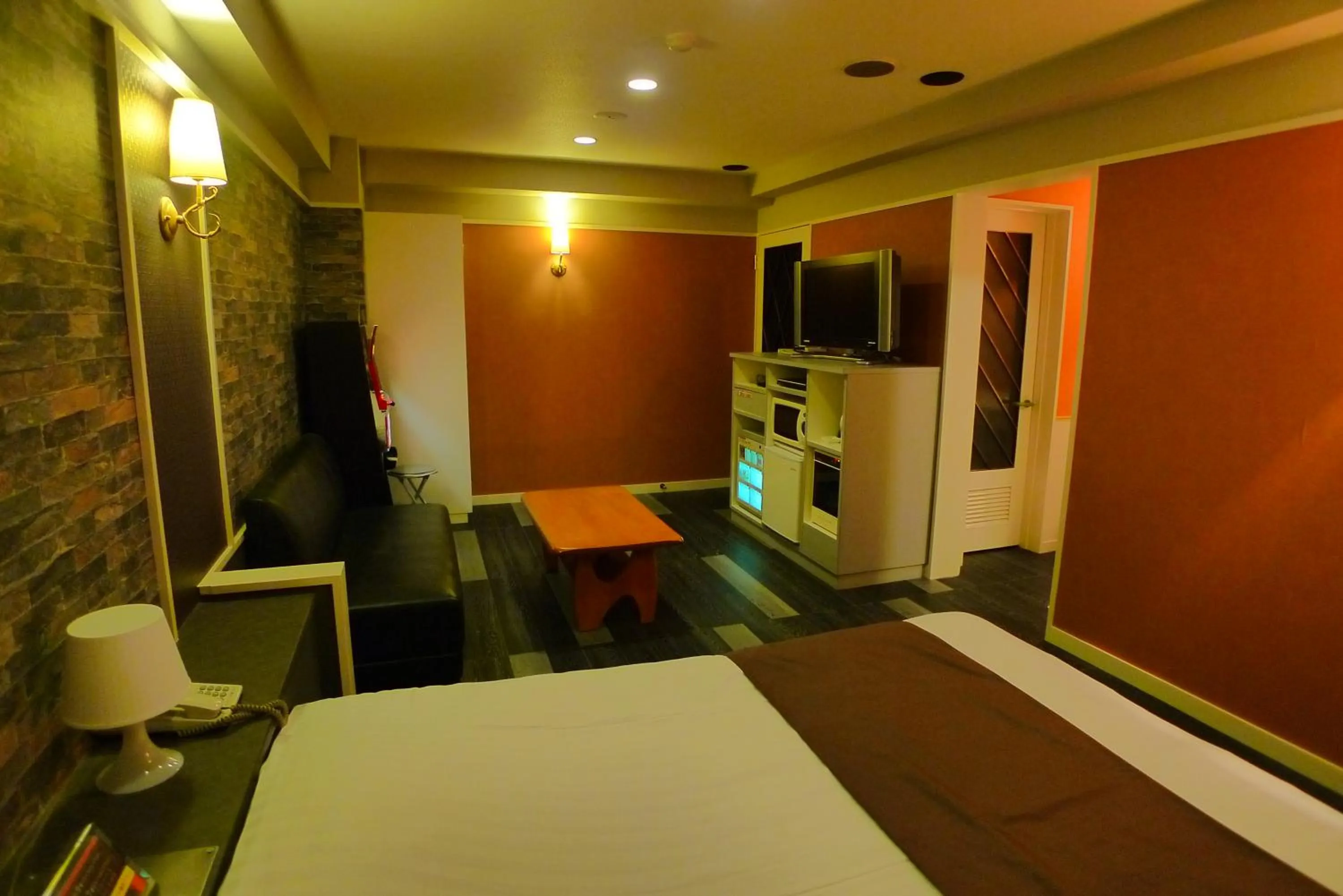 Bed in Hotel GOLF III Atsugi (Adult Only)