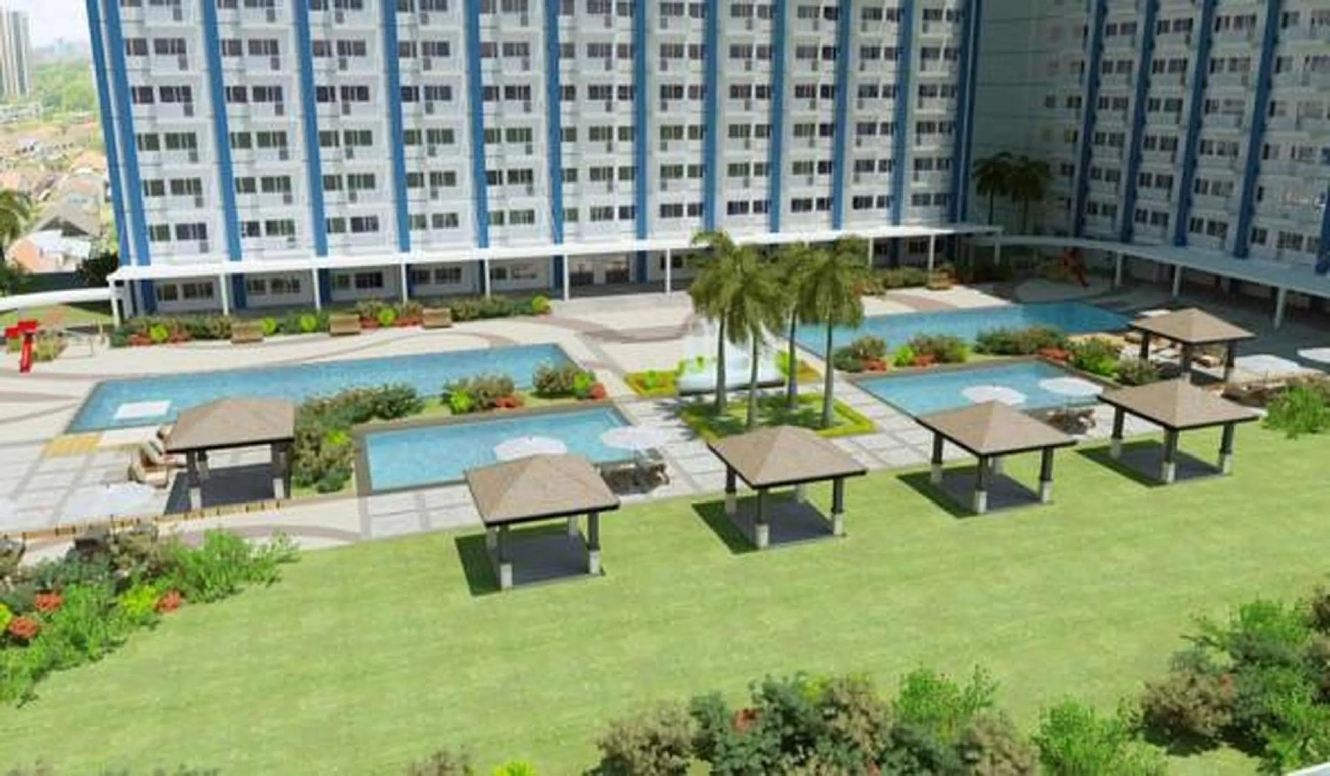 Light Residences 1BR Apartment Balcony