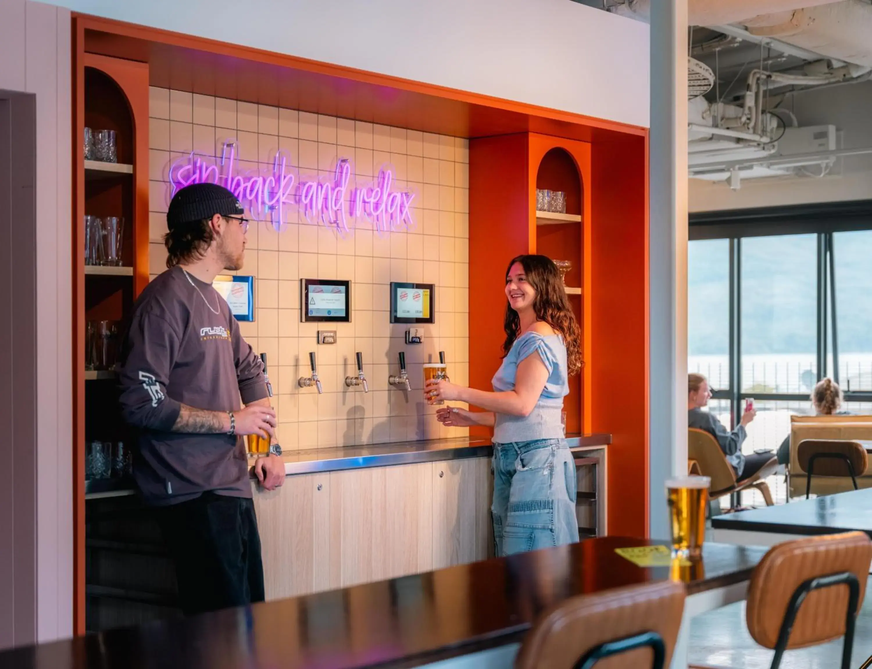 Lounge or bar in LyLo Queenstown Lounge or bar in LyLo Queenstown