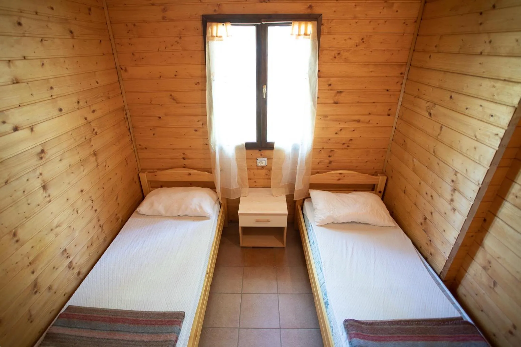 Bed in Camping Village Viareggio