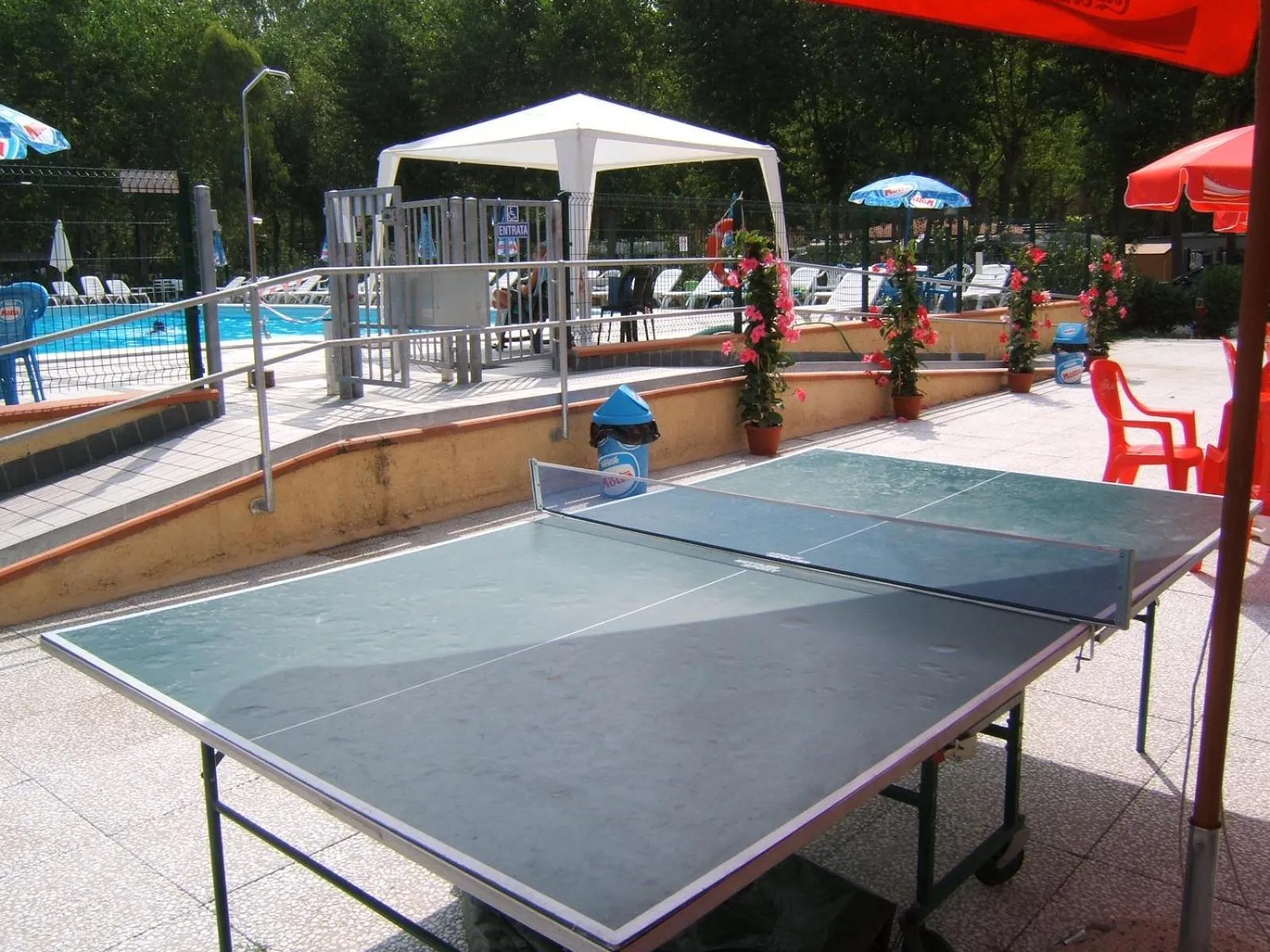 Table tennis in Camping Village Viareggio
