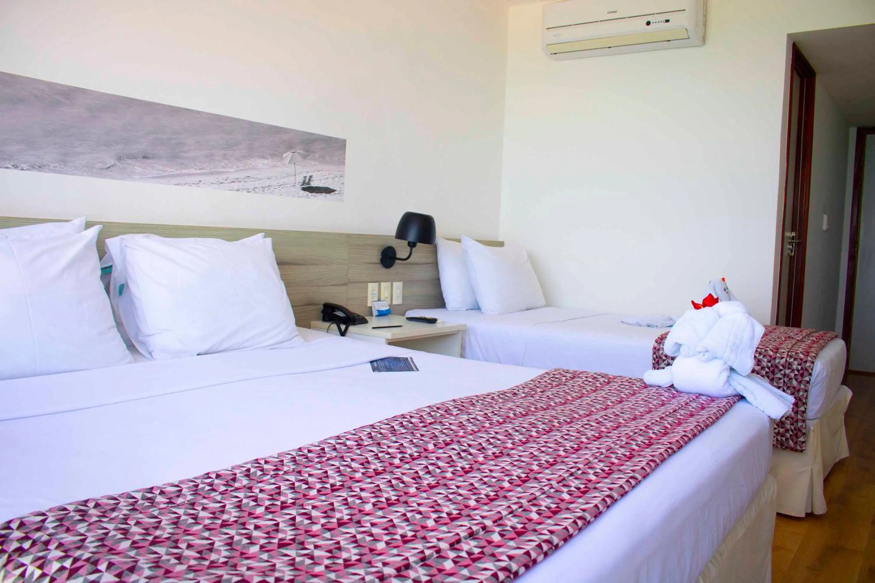 Bed in Maceió Mar Hotel