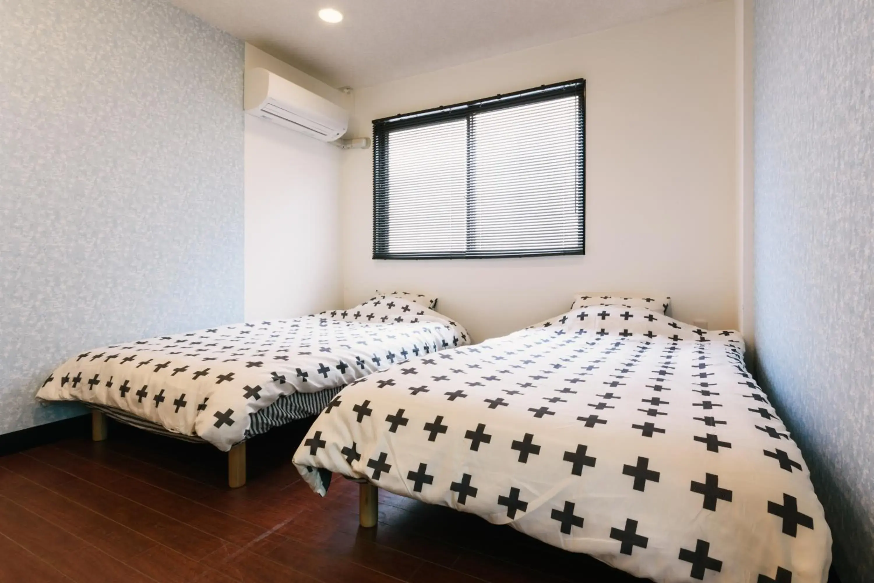 Bed in Guest House Yasuragi Hakataekimae Bed in Guest House Yasuragi Hakataekimae