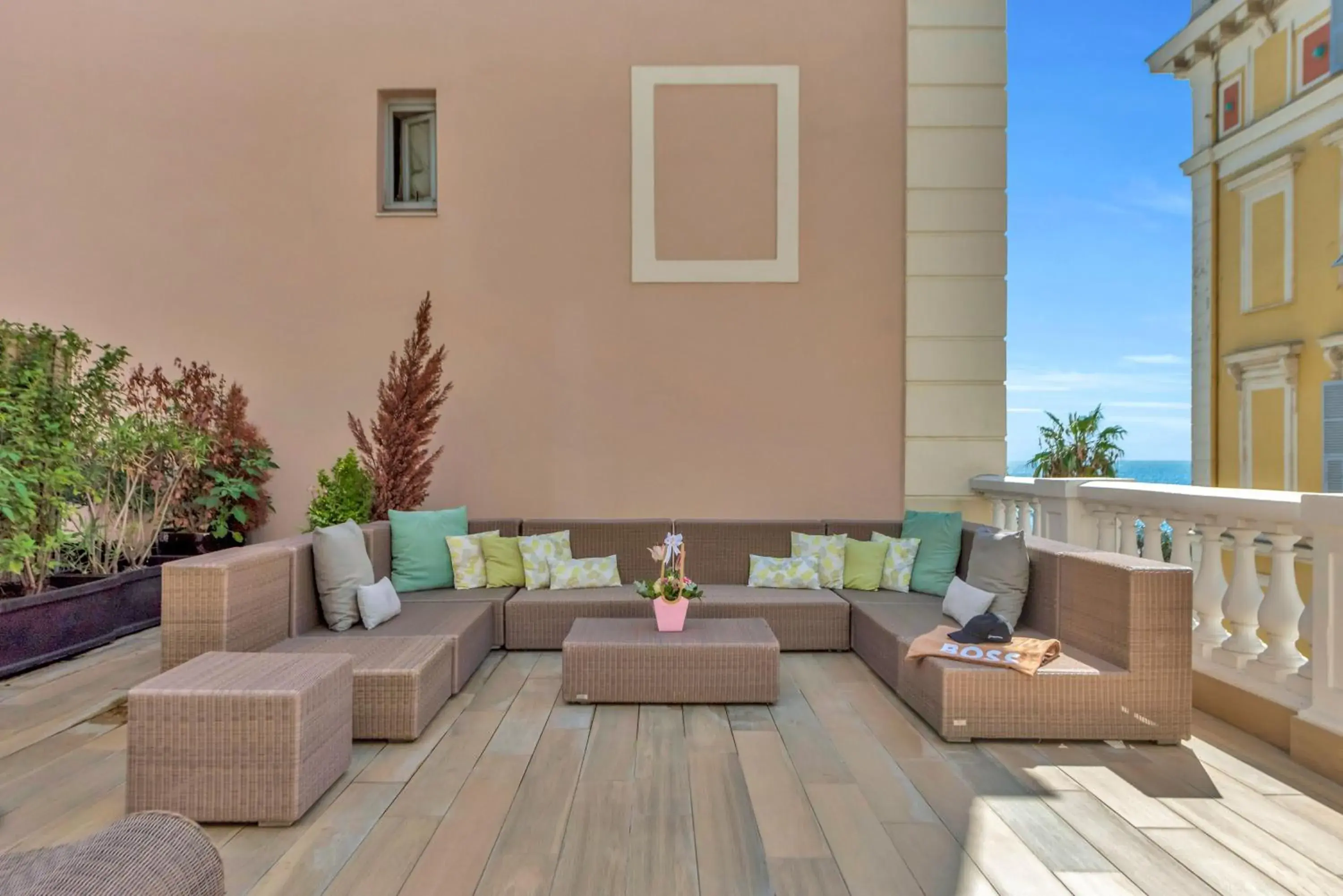 Junior Suite with Terrace in Hotel Beau Rivage Junior Suite with Terrace in Hotel Beau Rivage