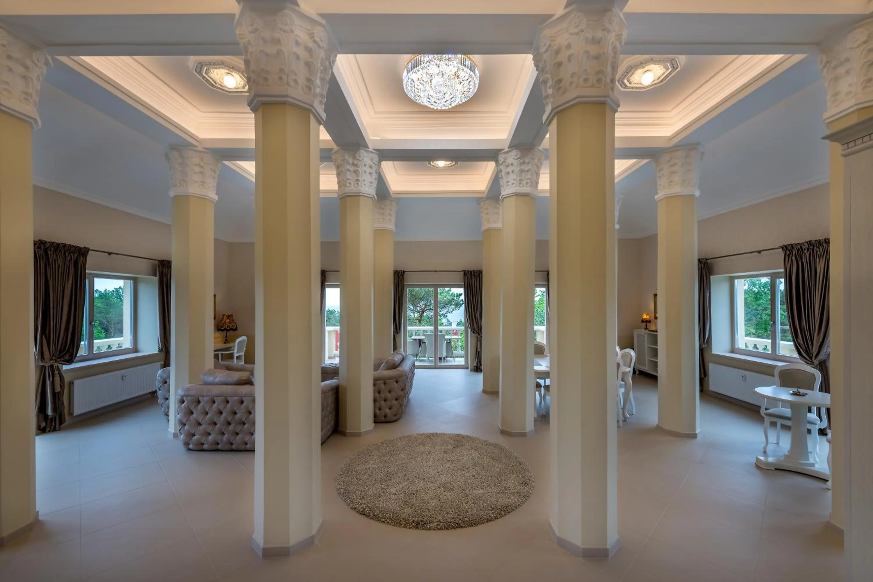 Photo of the whole room in Žuvėdra