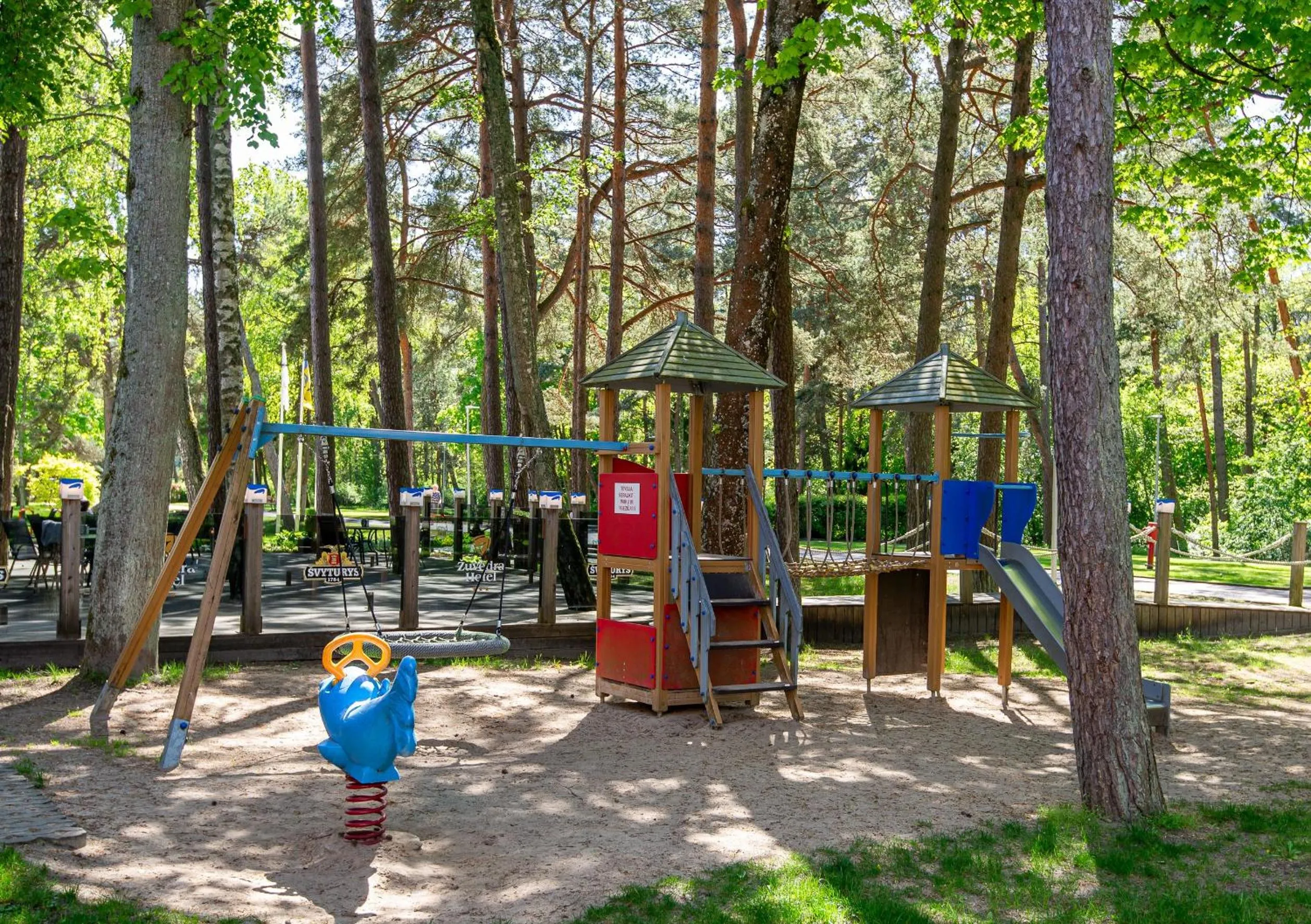 Children play ground in Žuvėdra