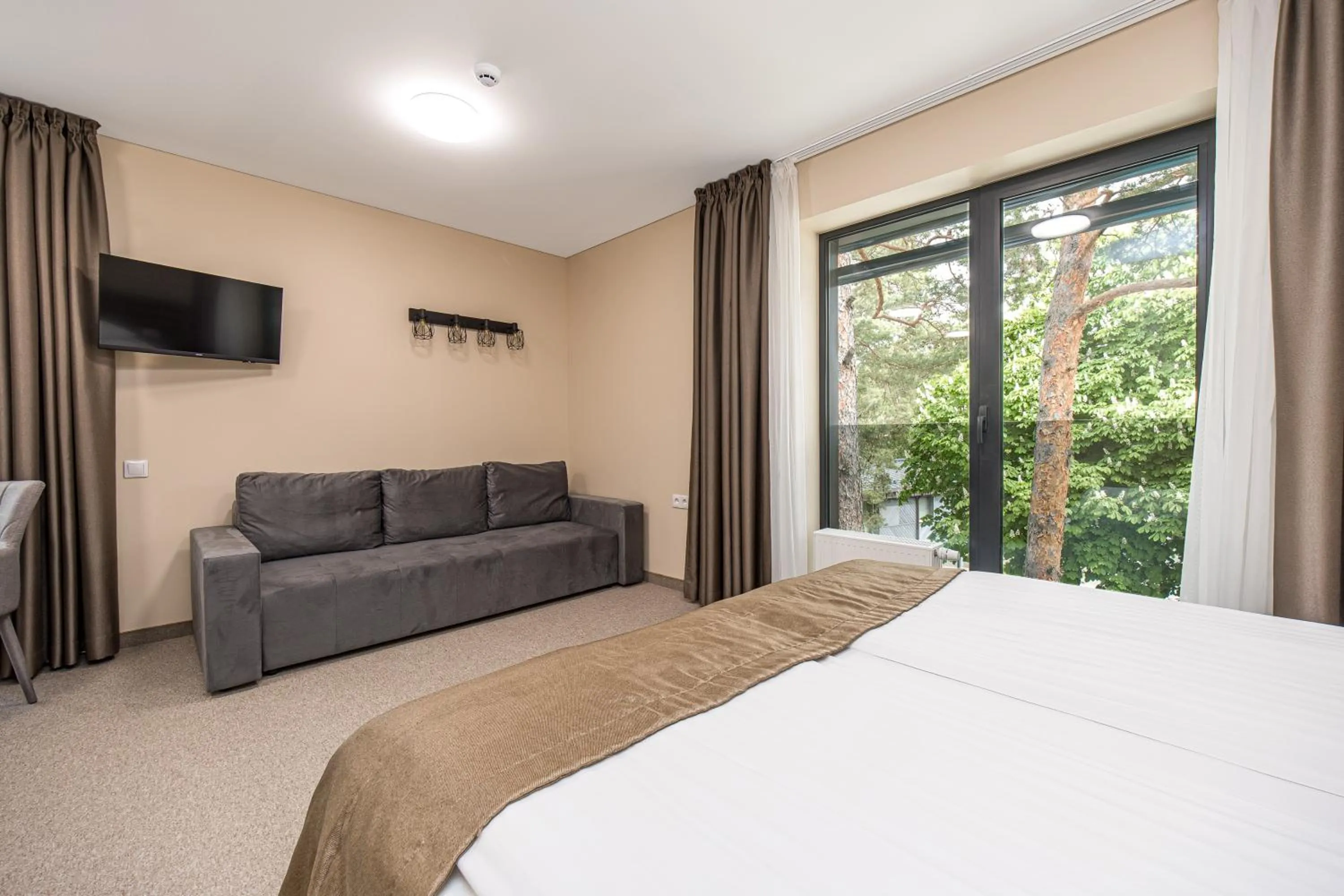 Bedroom, Bed in Žuvėdra