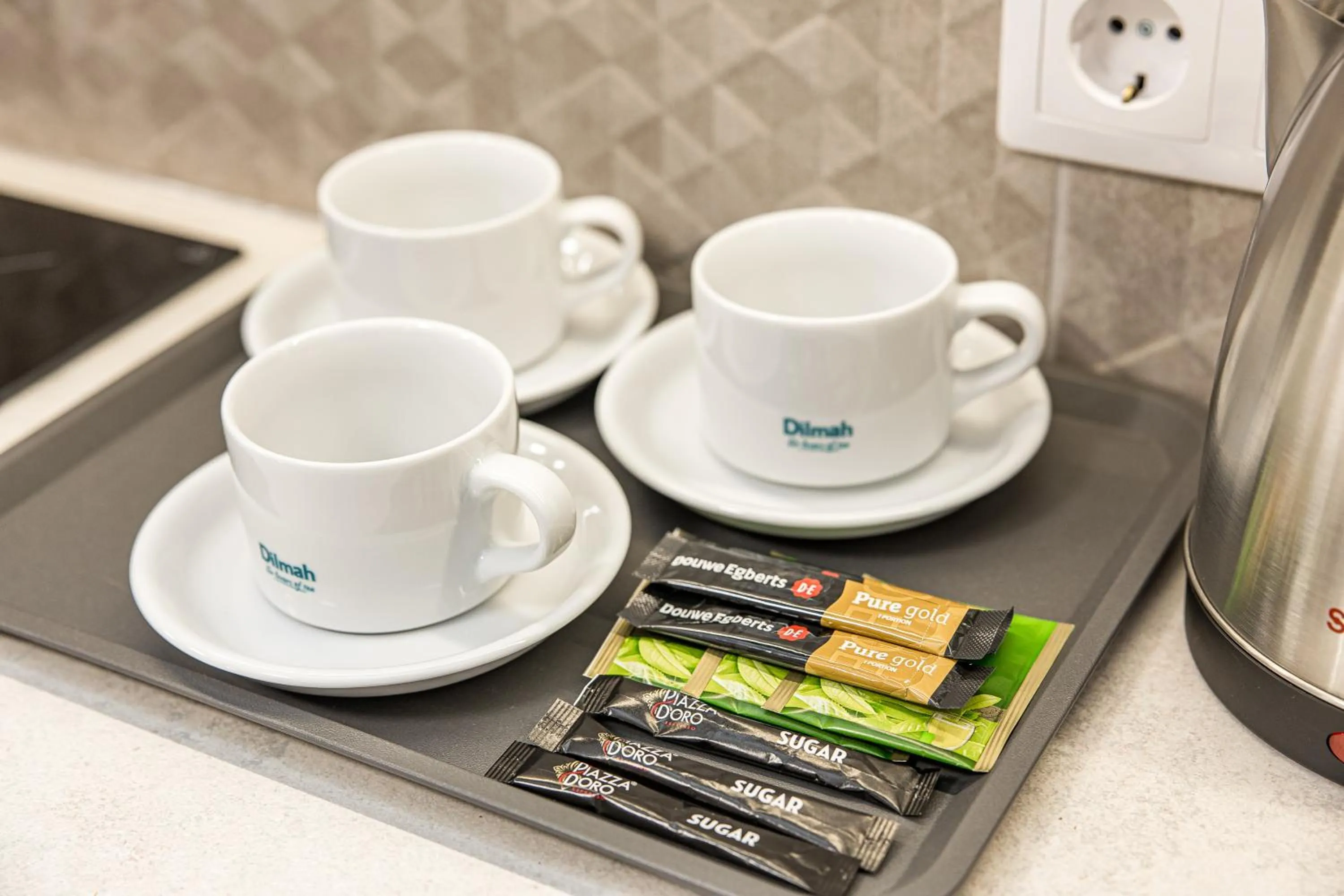 Coffee/tea facilities in Žuvėdra