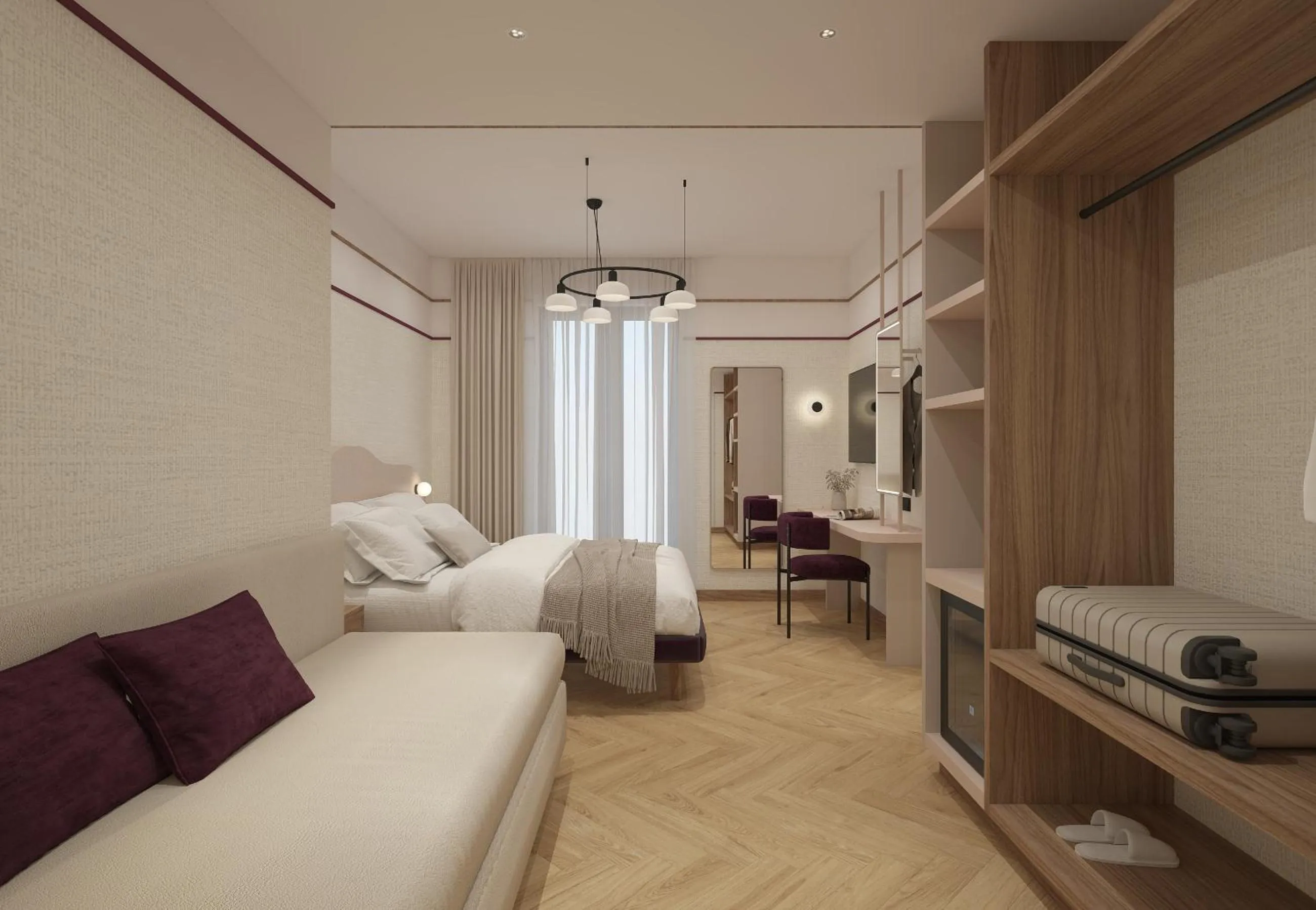 Photo of the whole room, Bed in Hotel Taormina