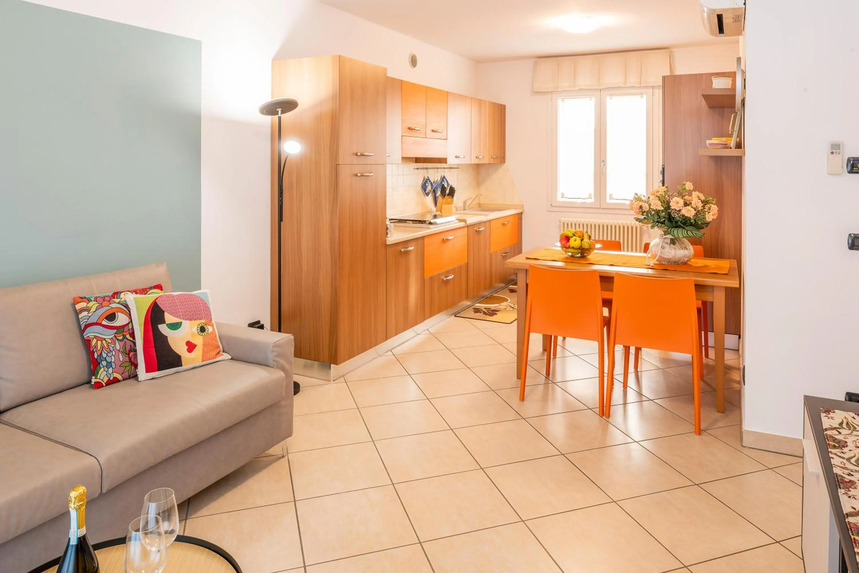 Kitchen or kitchenette in Hotel Taormina