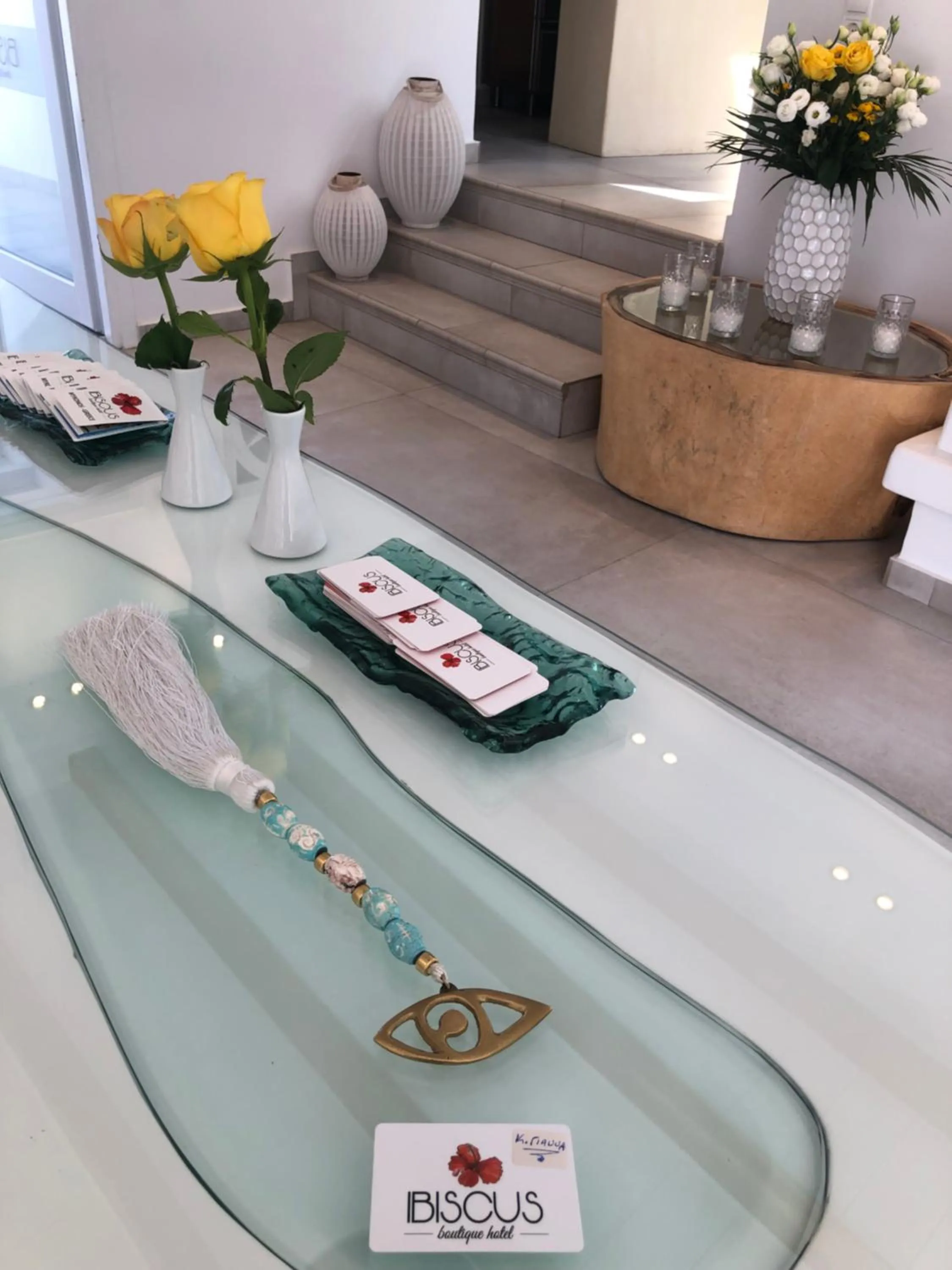 Decorative detail in Ibiscus Boutique