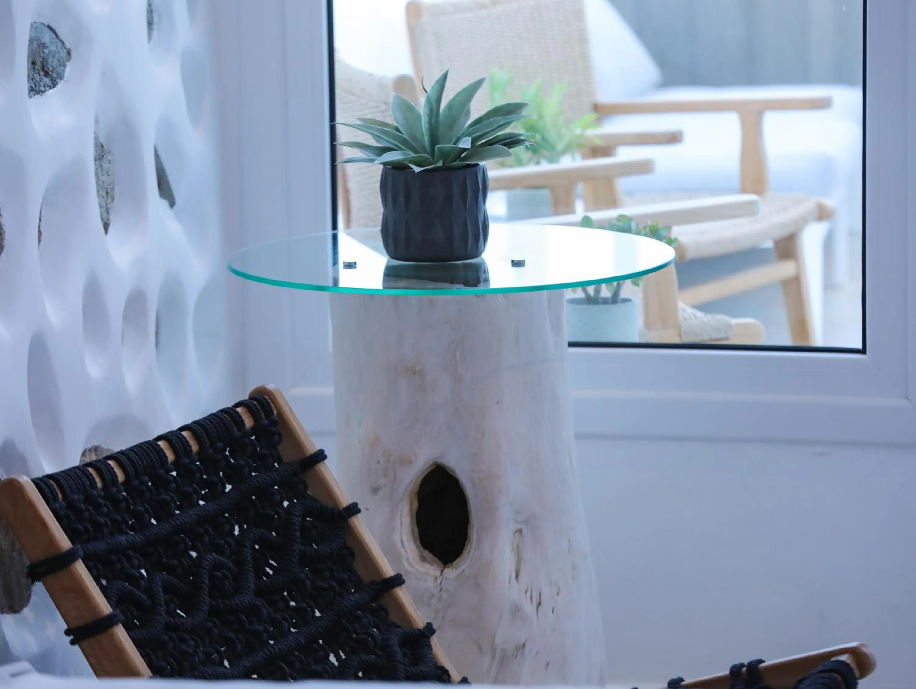 Seating area in Ibiscus Boutique