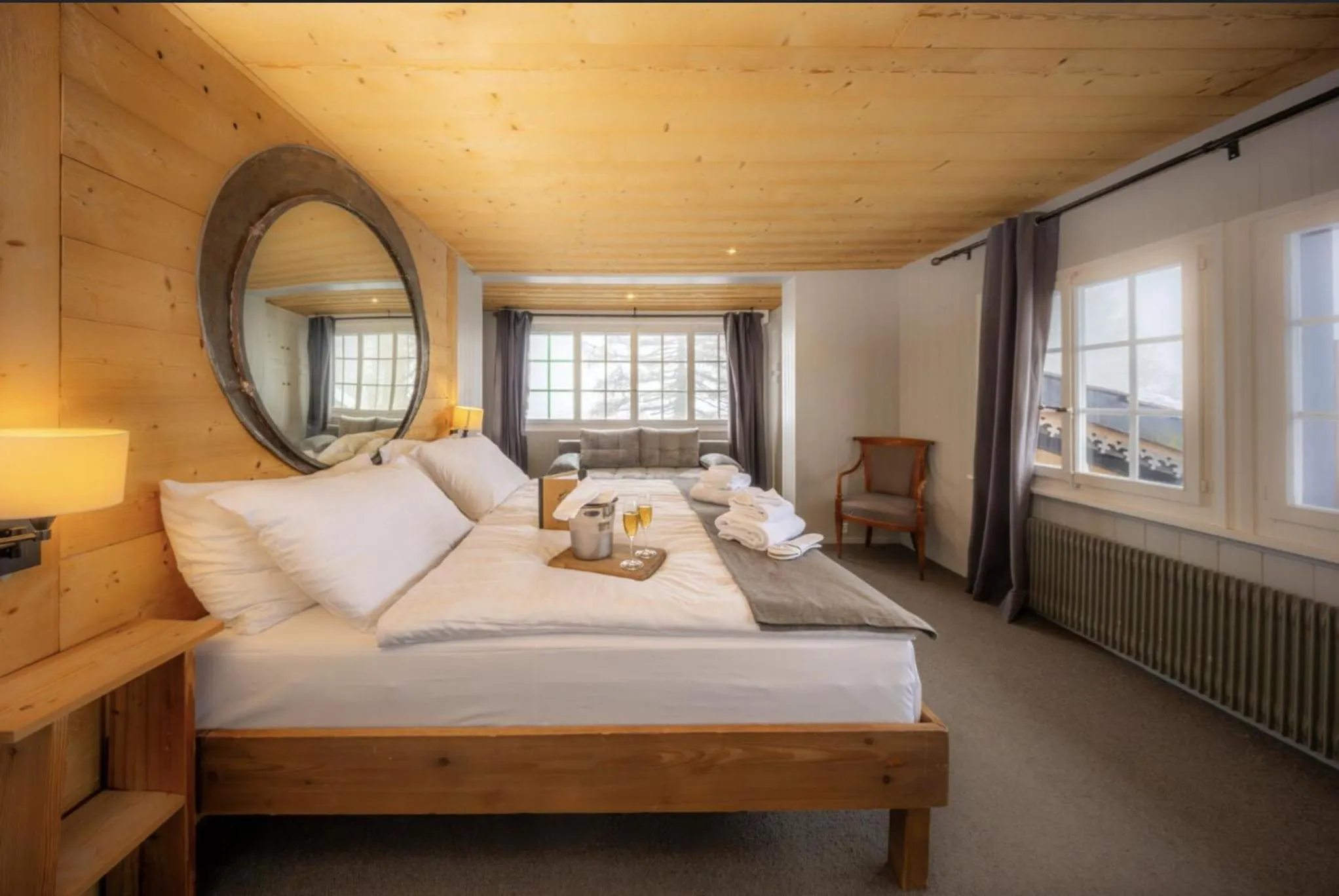 Bedroom, Bed in Le Coucou Hotel Restaurant & Lounge-Bar