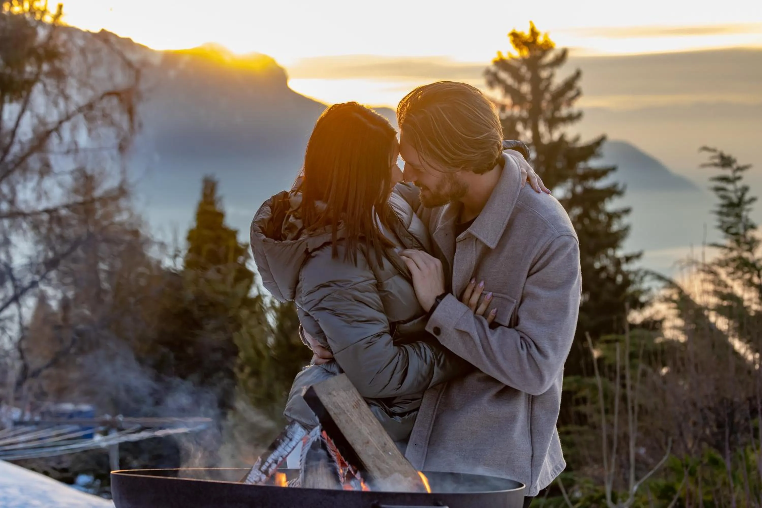 Sunset in Le Coucou Hotel Restaurant & Lounge-Bar