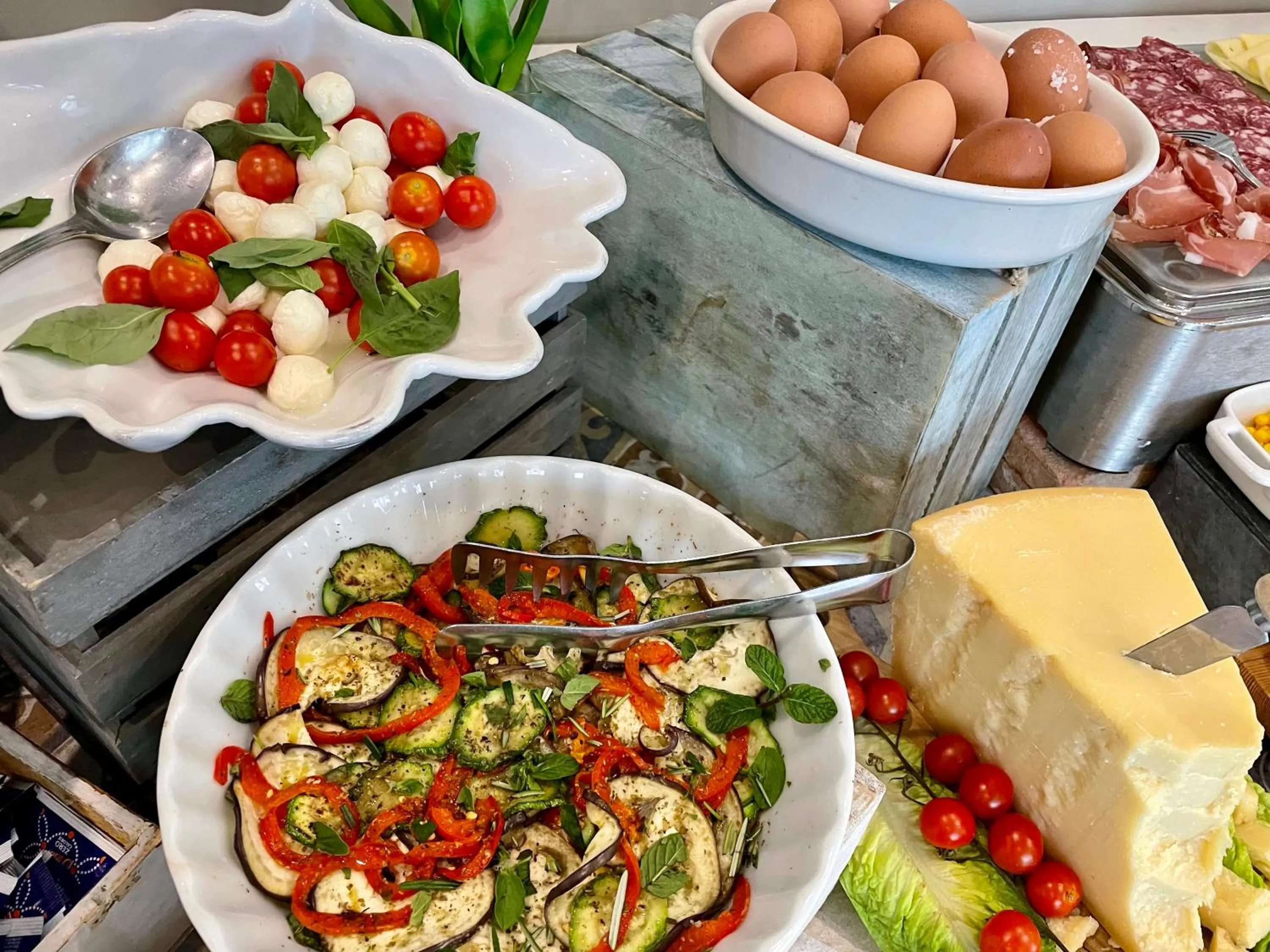 Food and drinks in Hotel La Conchiglia