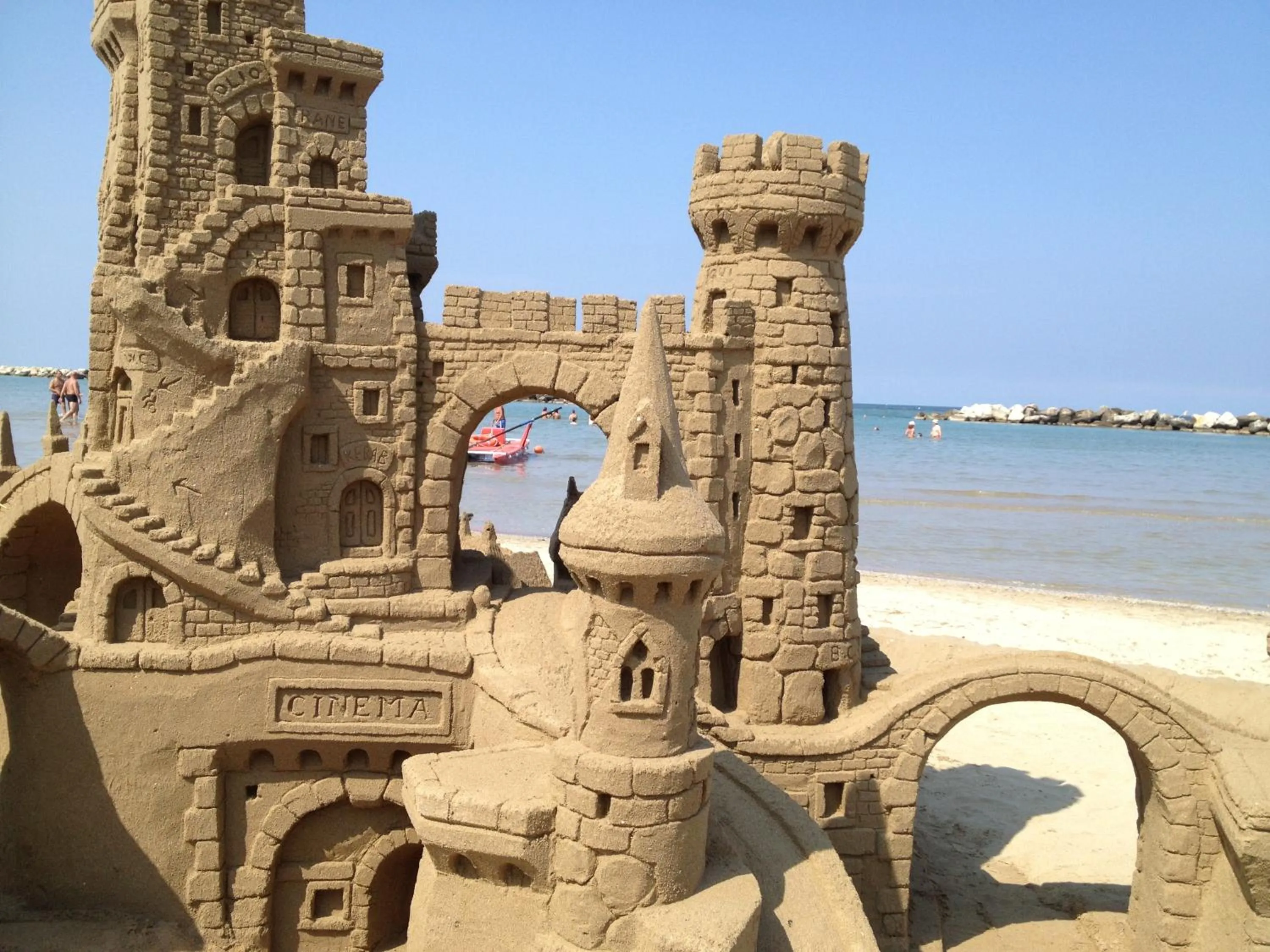 Beach in Hotel La Conchiglia