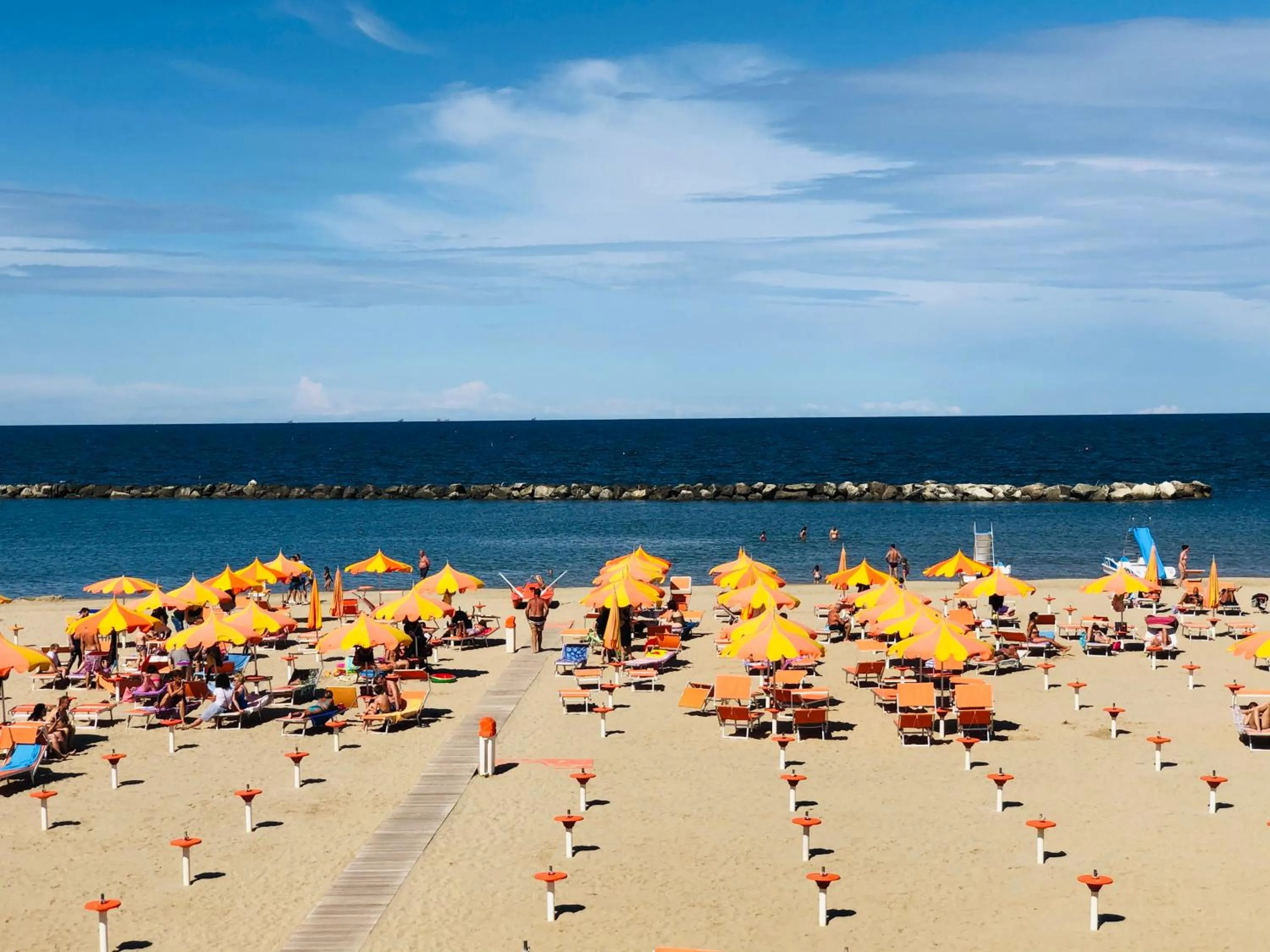 Beach in Hotel La Conchiglia