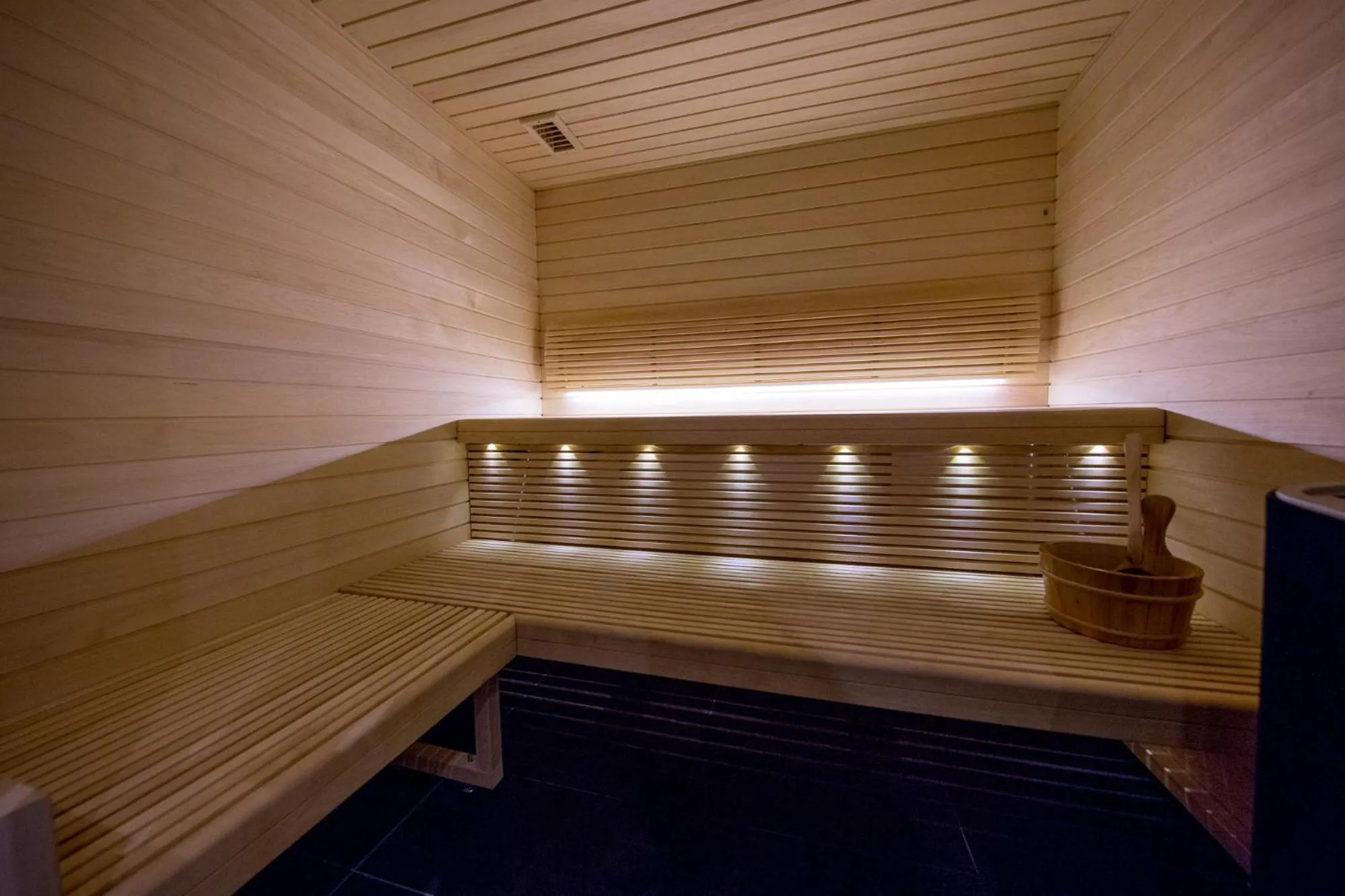 Sauna in Hôtel Igloo