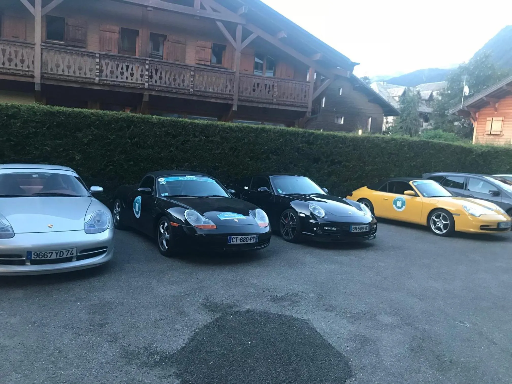 Parking in Hôtel Igloo