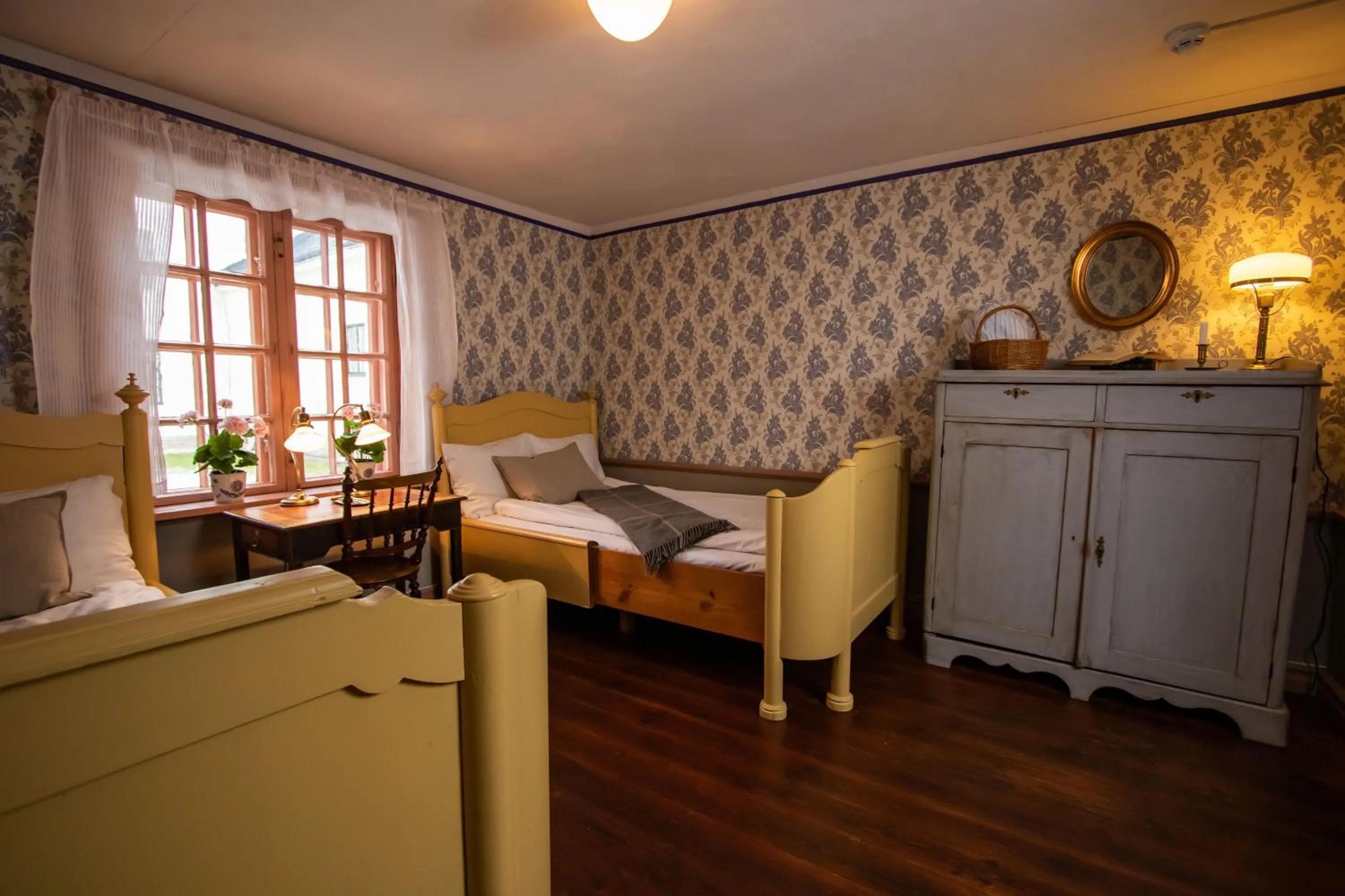 Bedroom, Bed in Hotell Dahlströmska gården