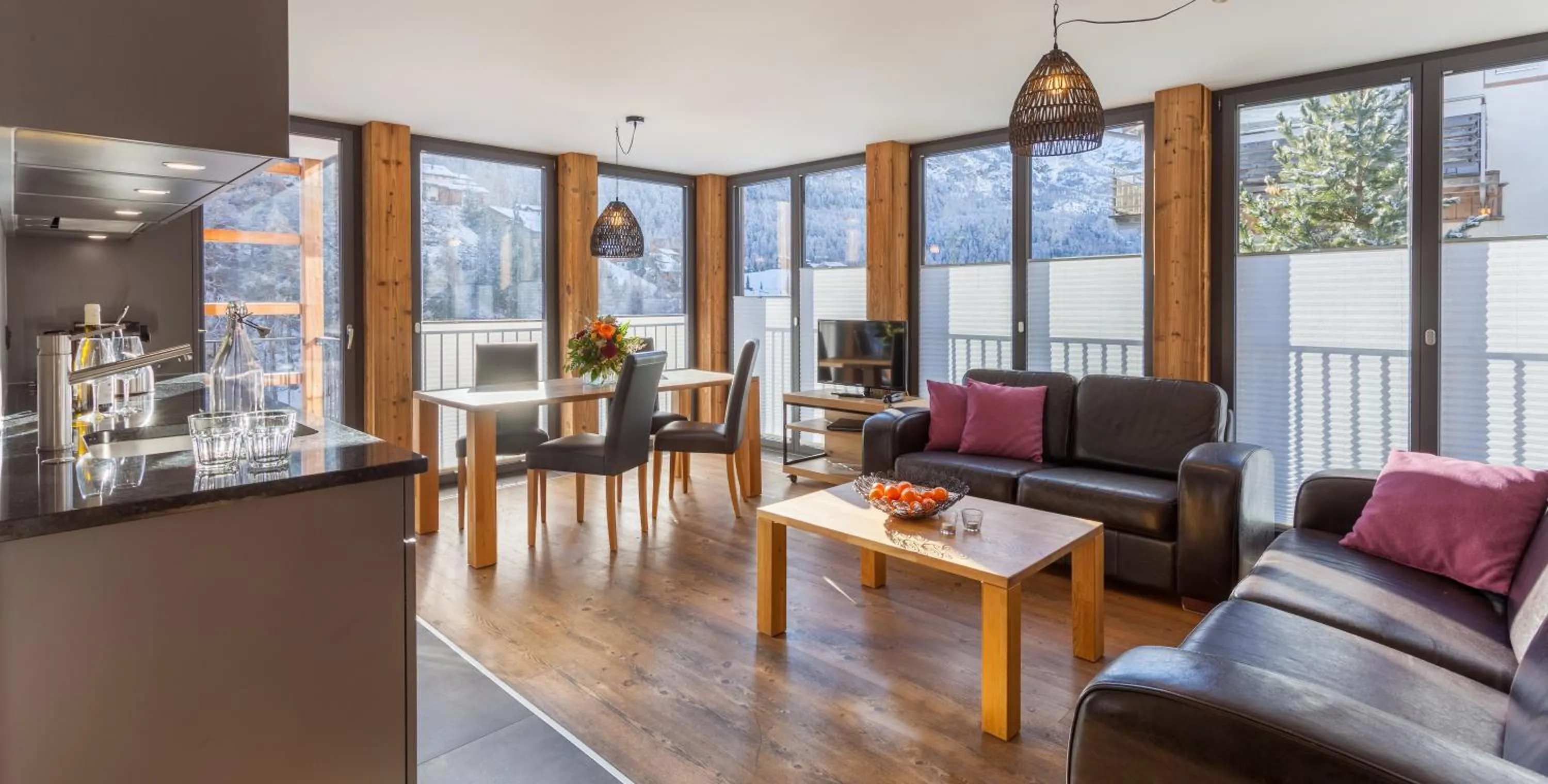 Kitchen or kitchenette in 22 Summits Apartments