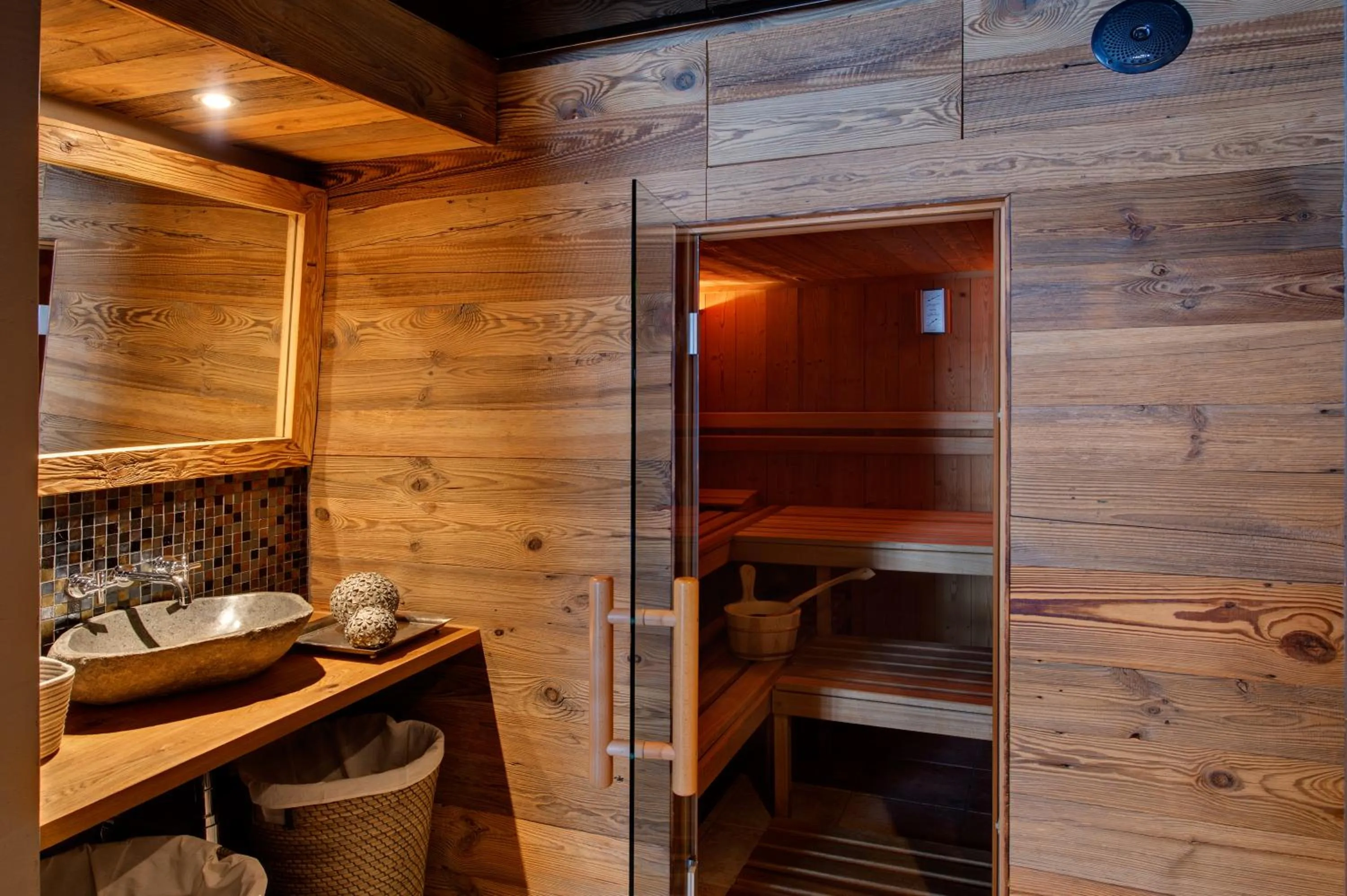 Sauna in 22 Summits Apartments
